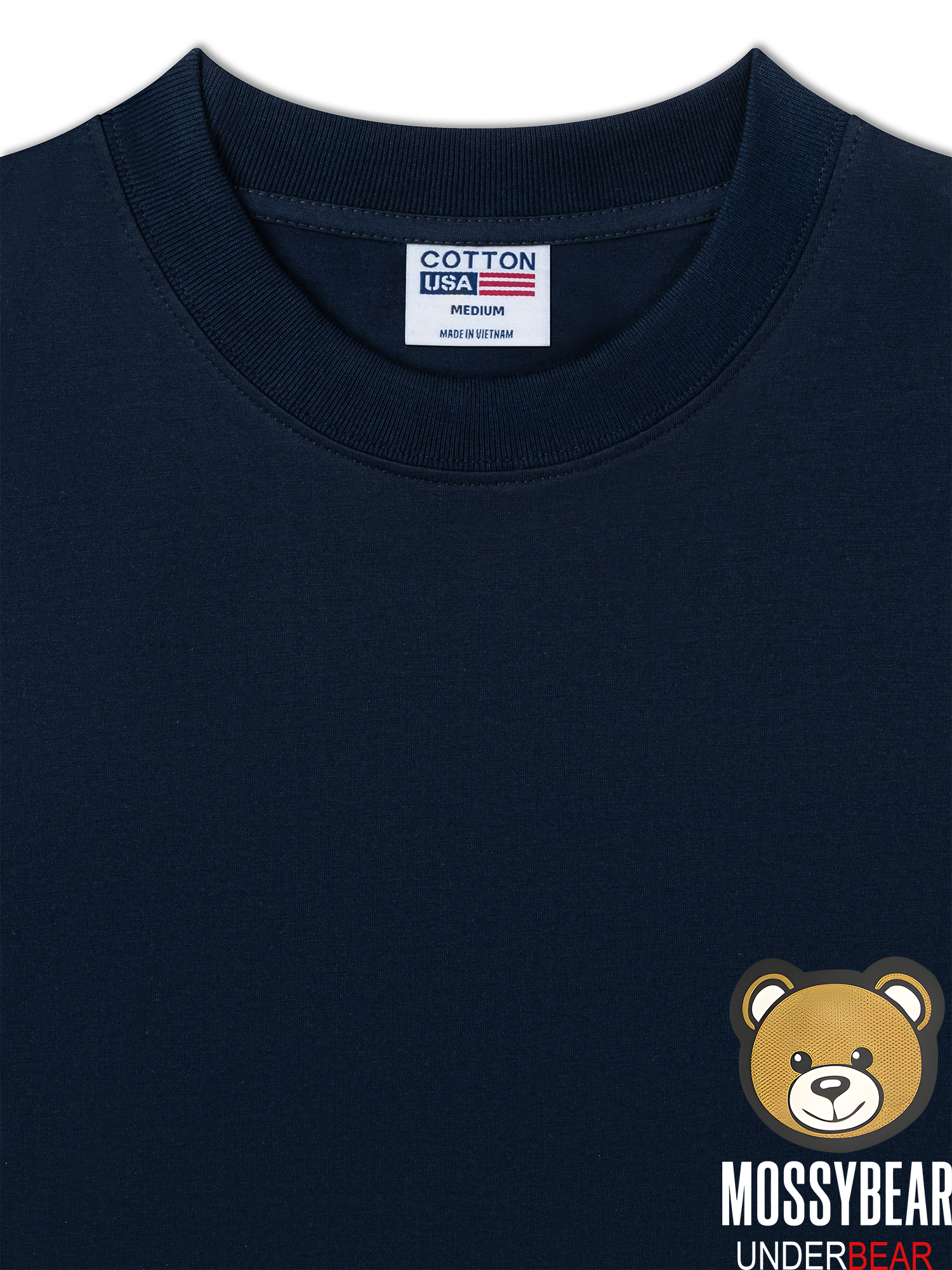 Áo Thun Relaxed Fit Mossy Bear Under Bear