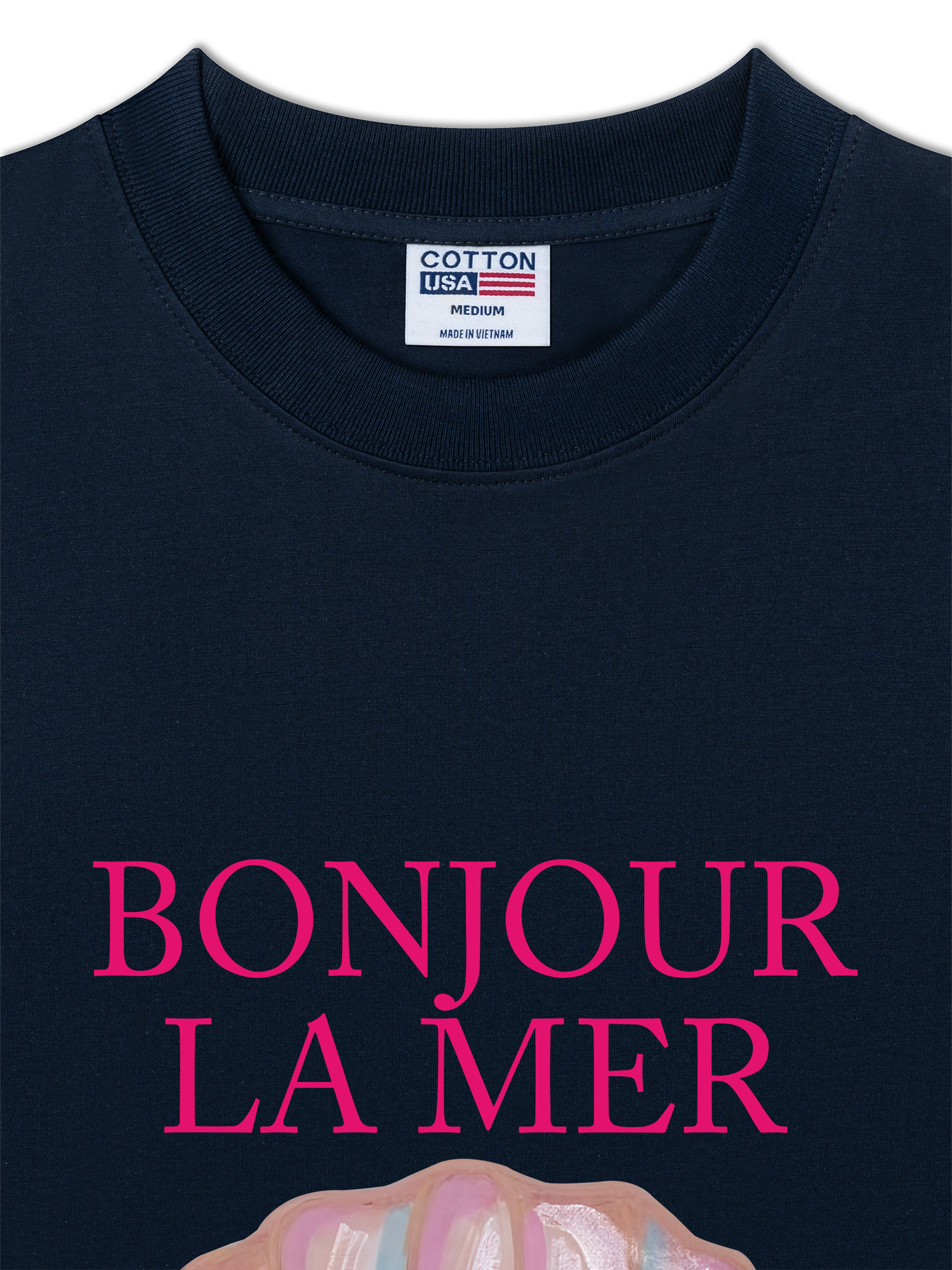Áo Thun Relaxed Fit Bling Bonjour Lamer