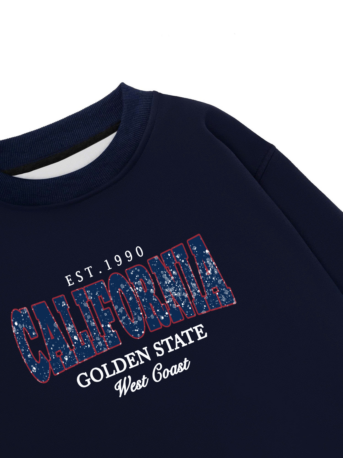 Áo Sweater Nỉ Hai Da California West Coast