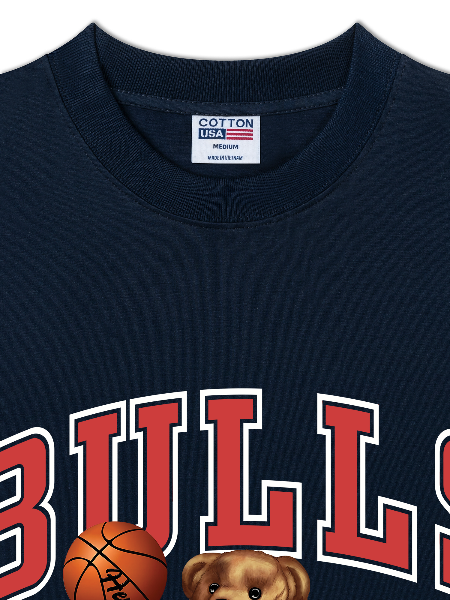 Áo Thun Relaxed Fit Basketball BullBear