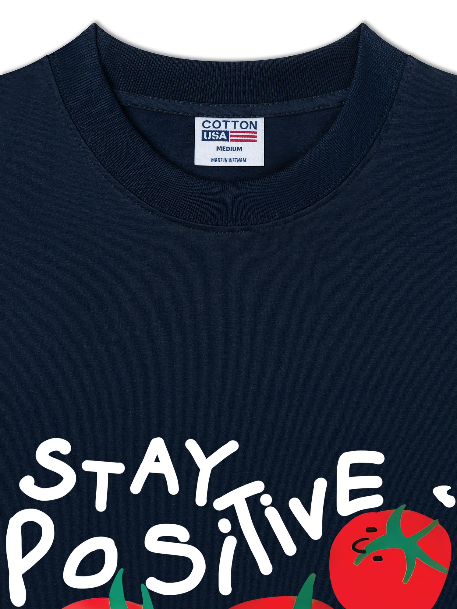 Áo Thun Relaxed Fit Tropical Stay Positive