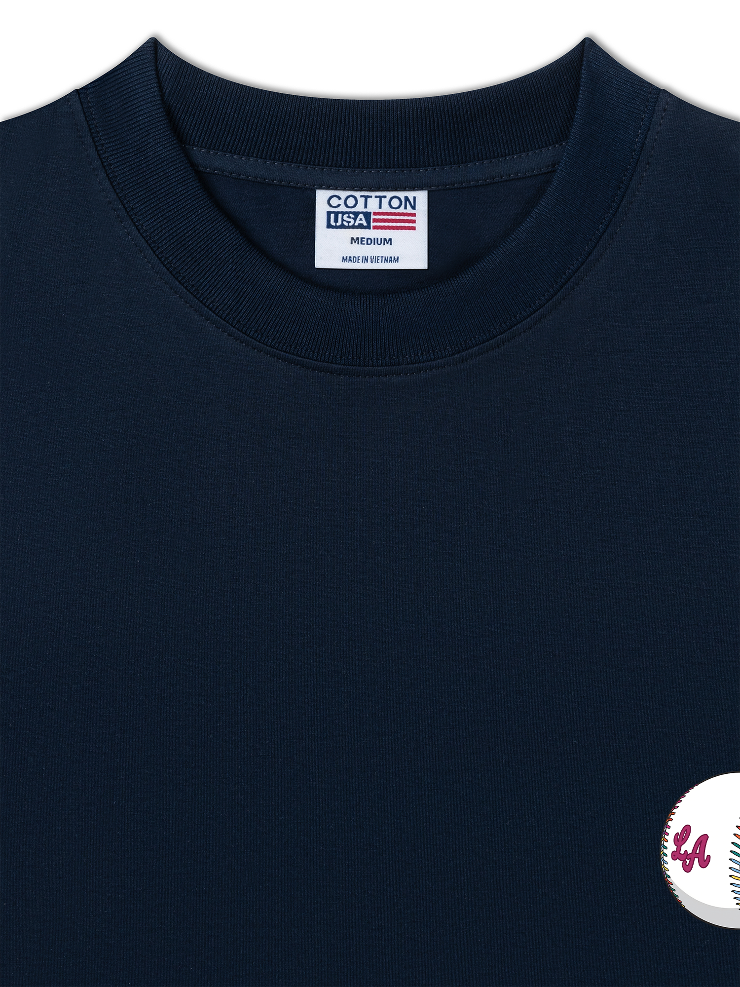 Áo Thun Relaxed Fit Baseball PowerGirl