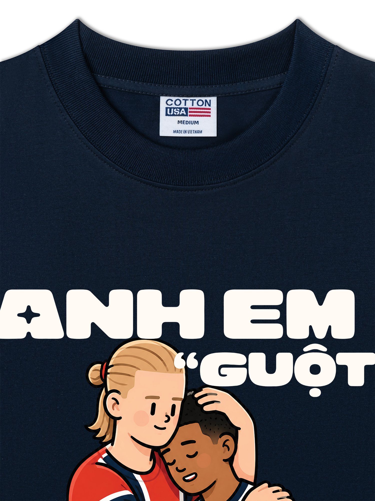 Áo Thun Relaxed Fit Soccer Anh Em Guột