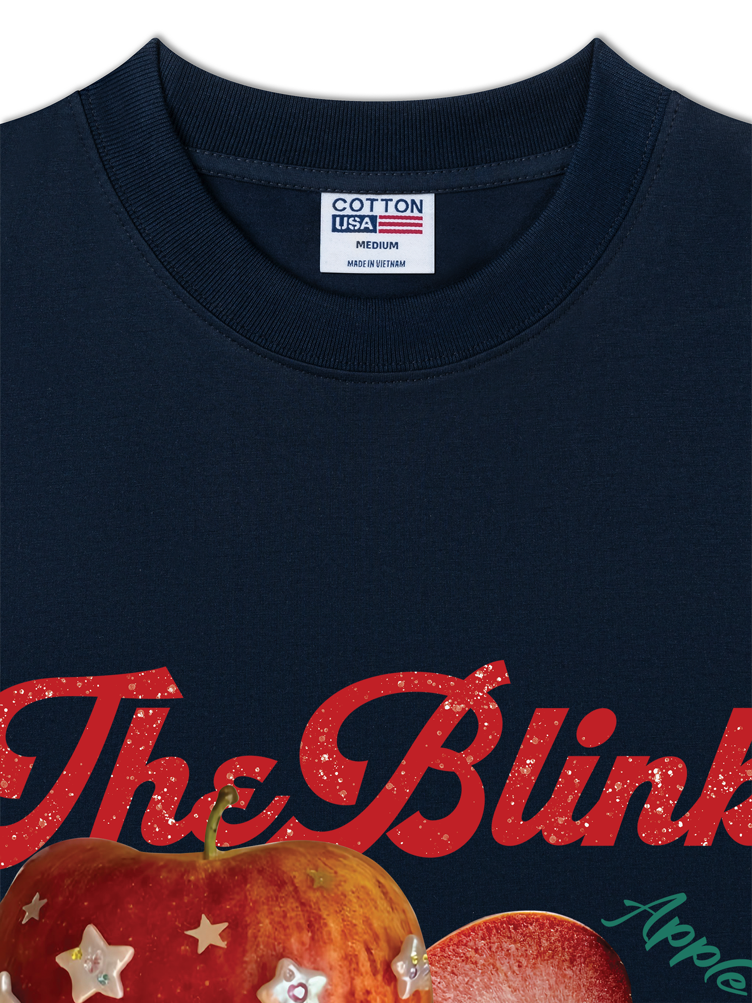 Áo Thun Relaxed Fit Bling The Blink Aplle