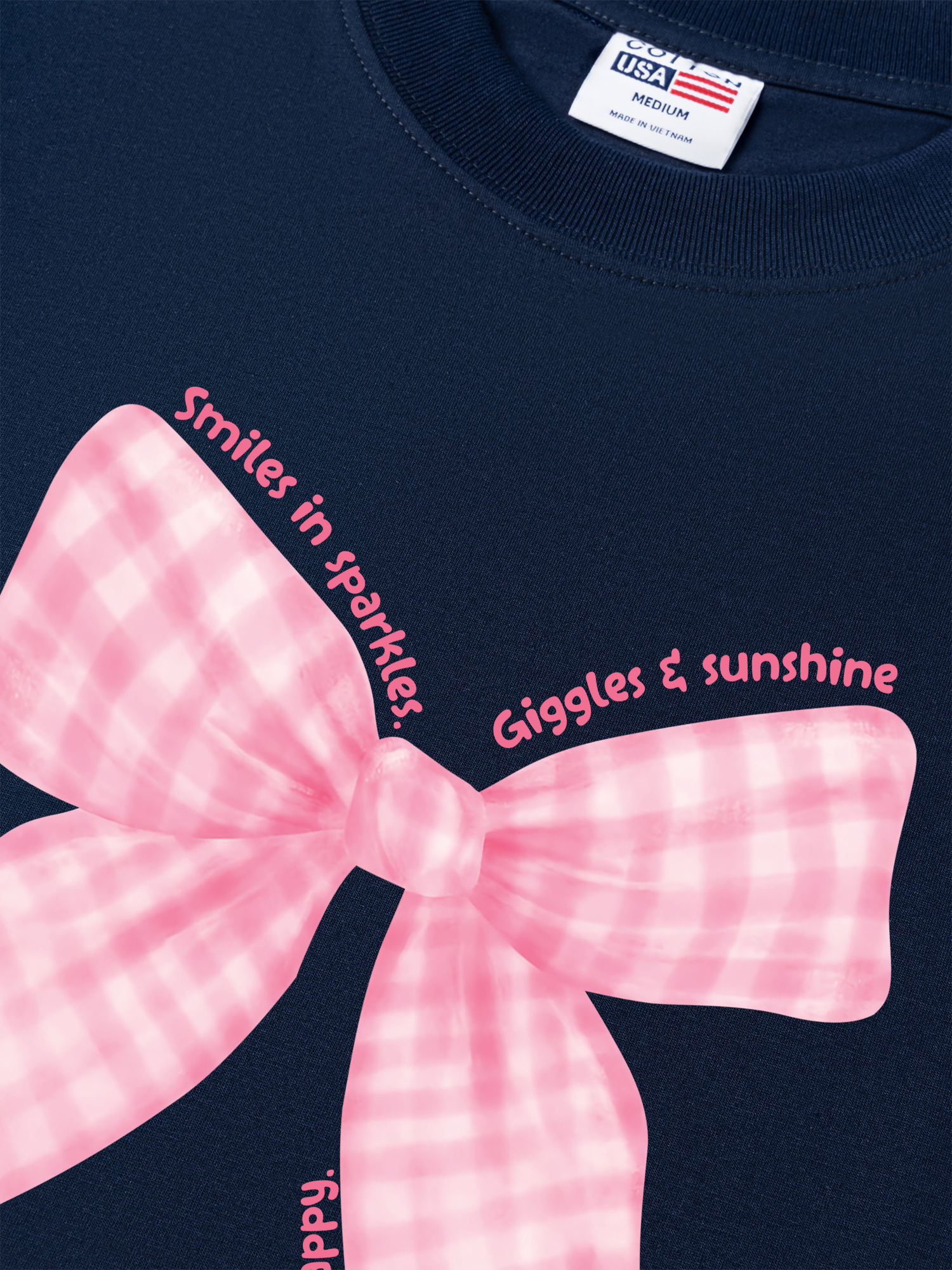 Áo Thun Relaxed Fit Pink Ribbon