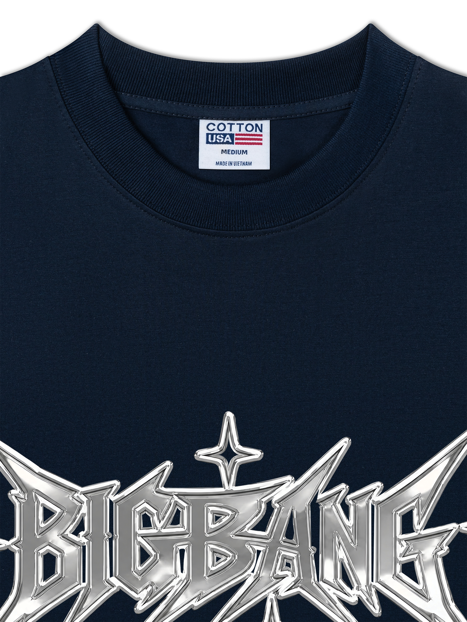 Áo Thun Relaxed Fit Silver Big Bang