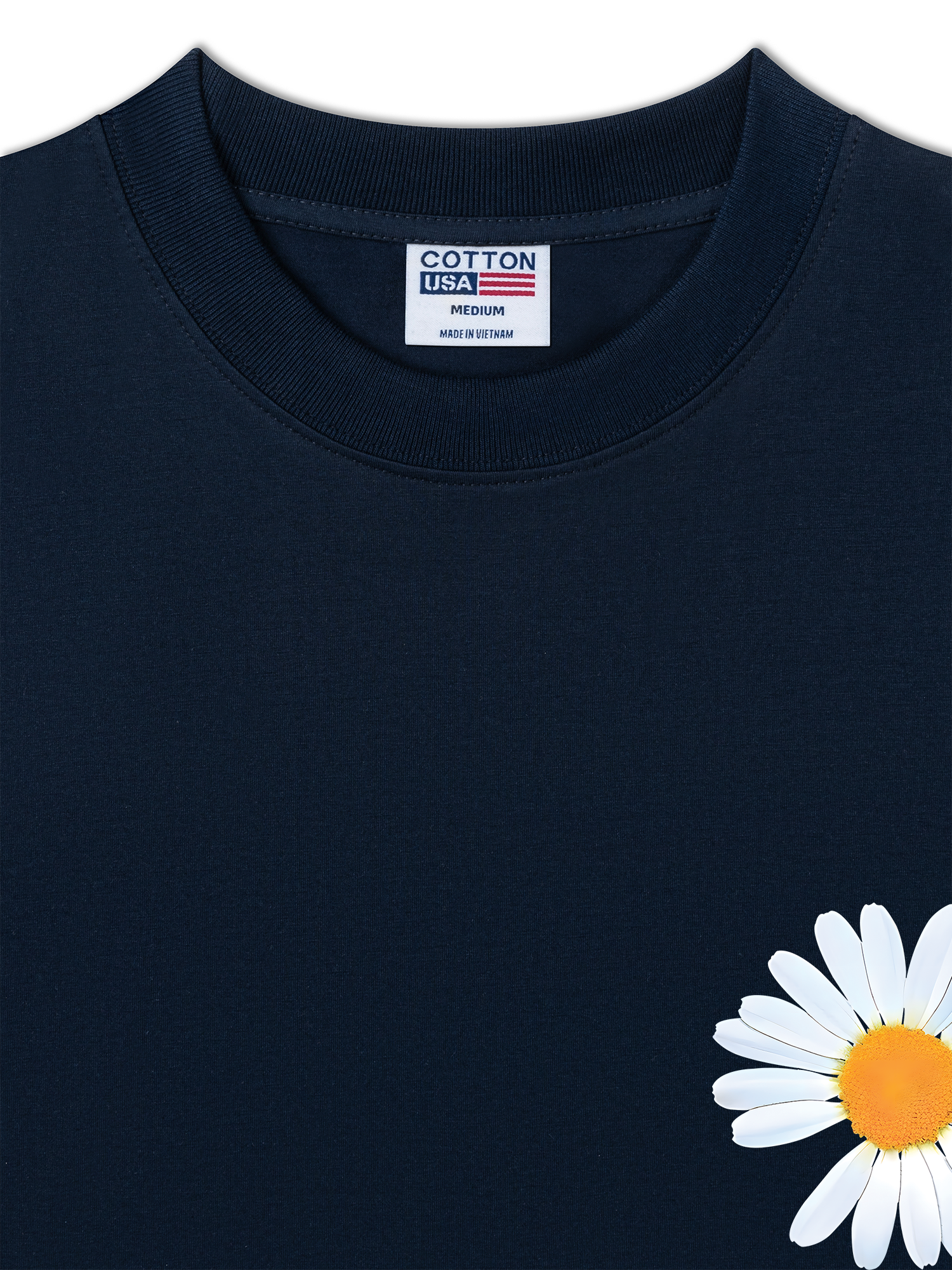Áo Thun Relaxed Fit Daisy Flower GD