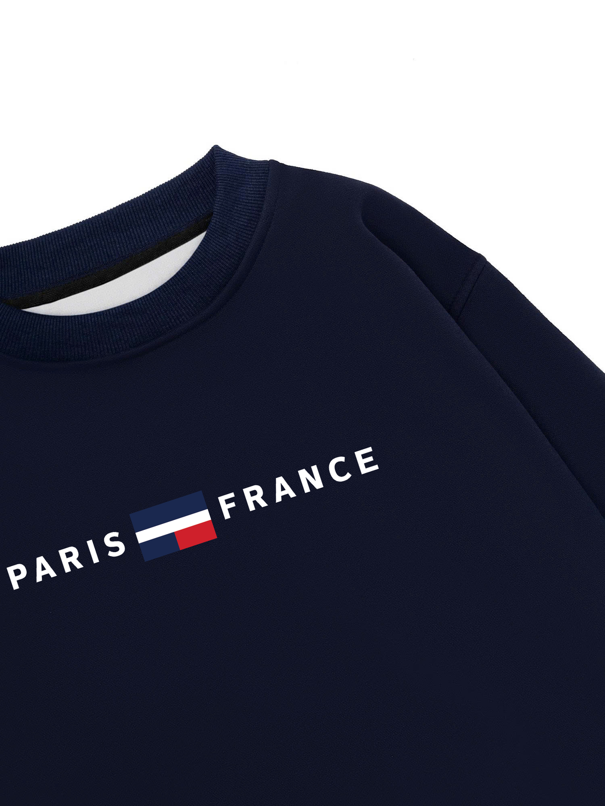 Áo Sweater Nỉ Hai Da City Paris France