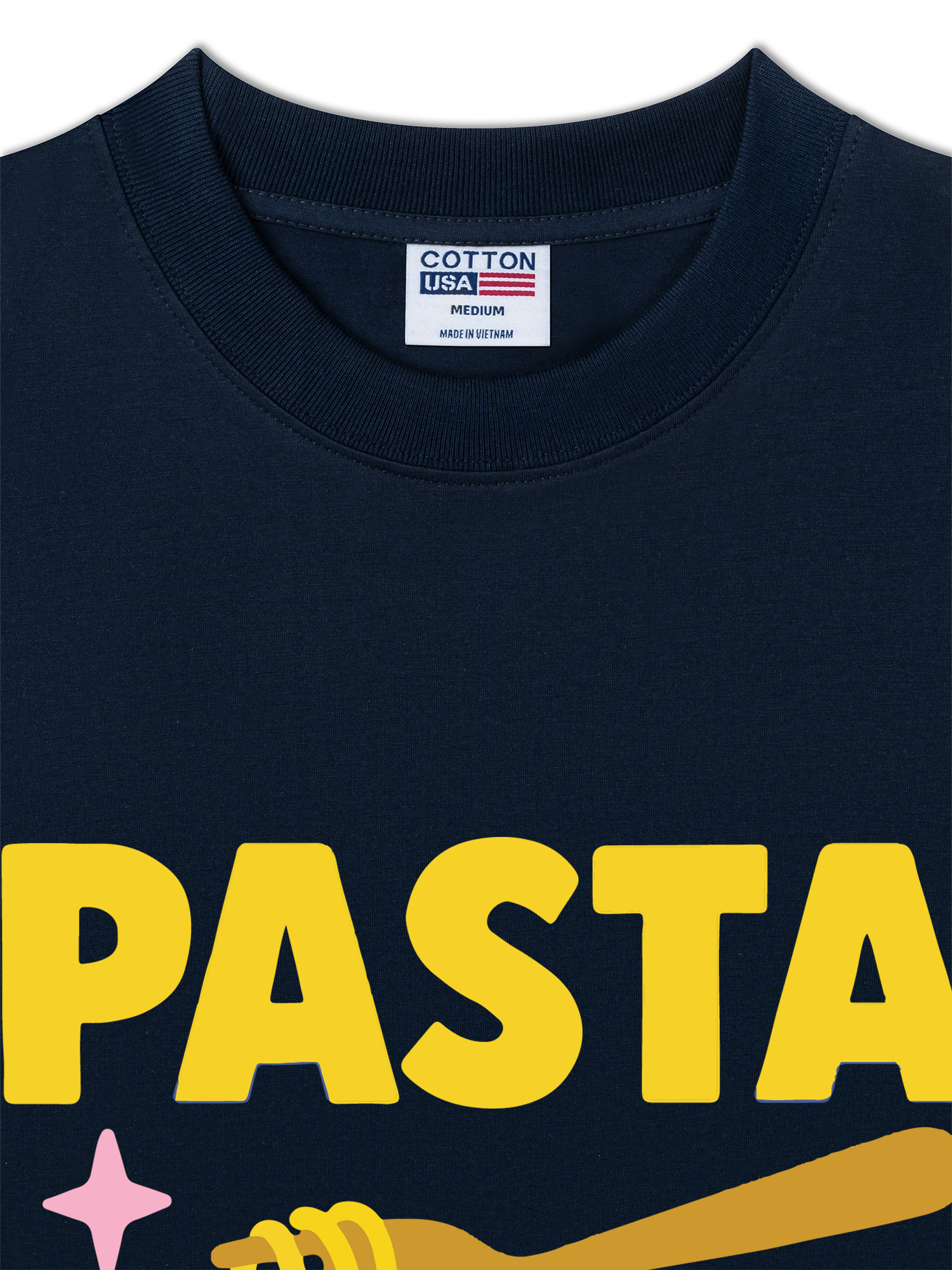 Áo Thun Relaxed Fit Yummy Mood Pasta