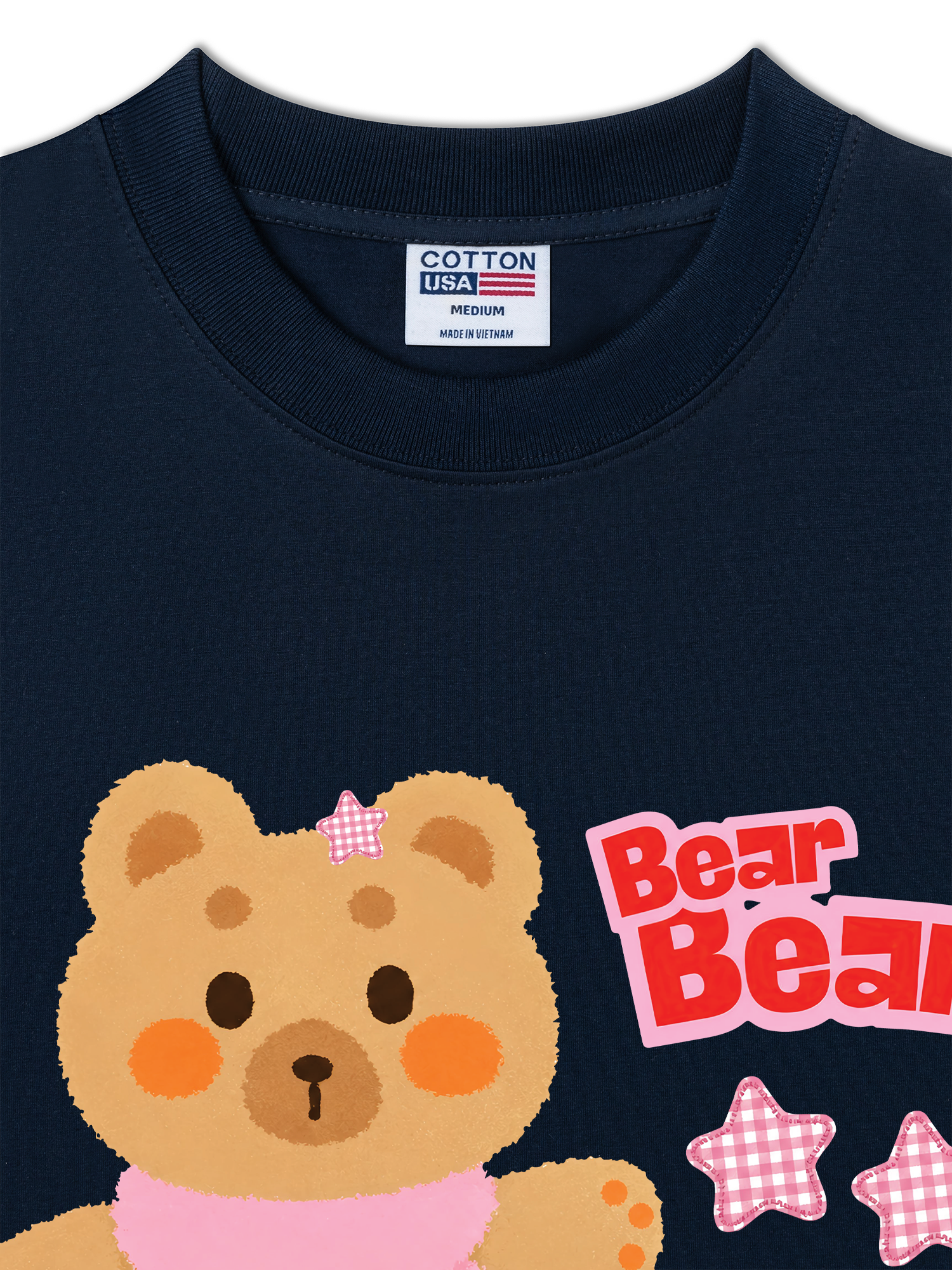 Áo Thun Relaxed Fit Bear Town Honey Bear