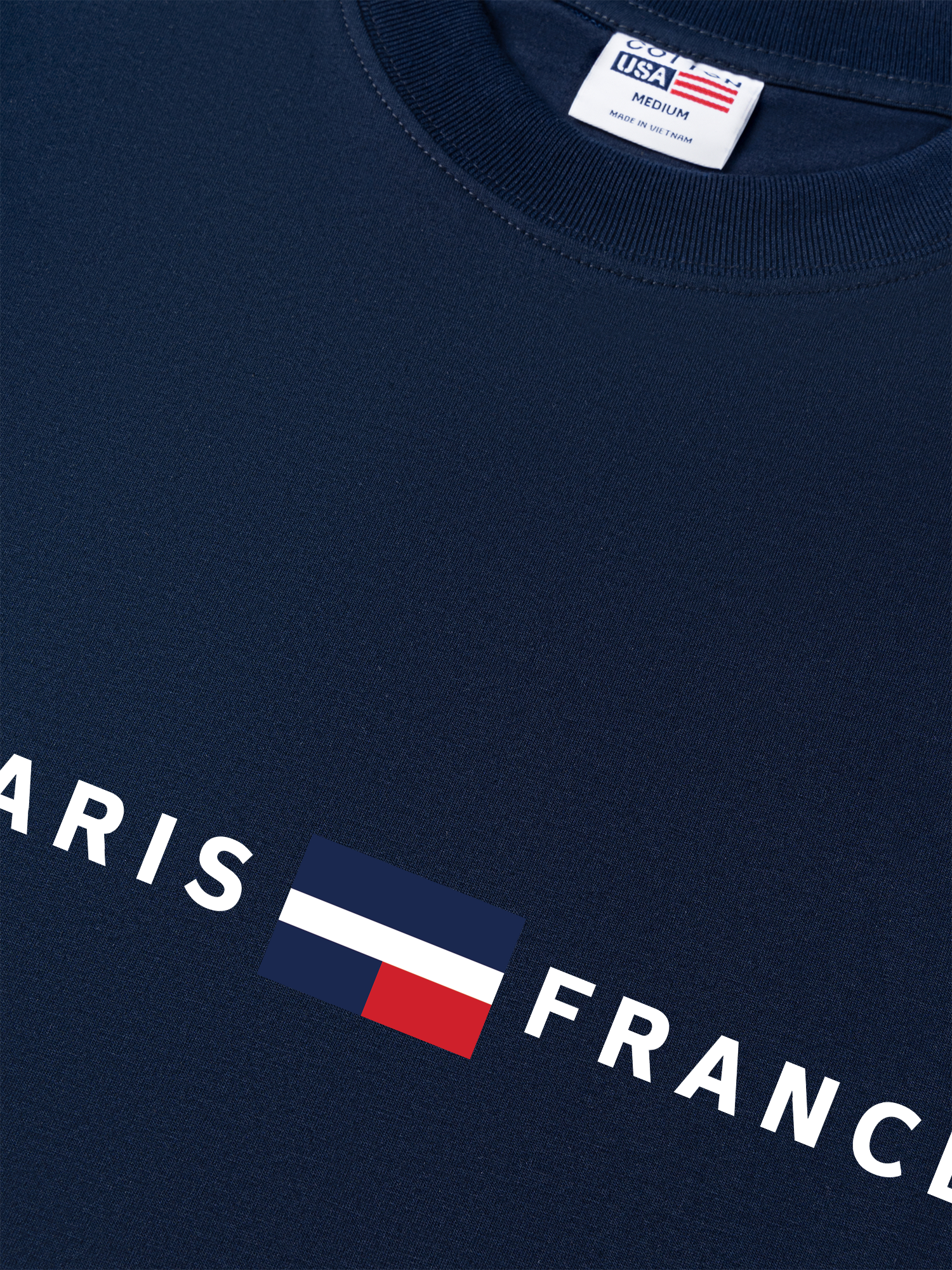 Áo Thun Relaxed Fit City Paris France