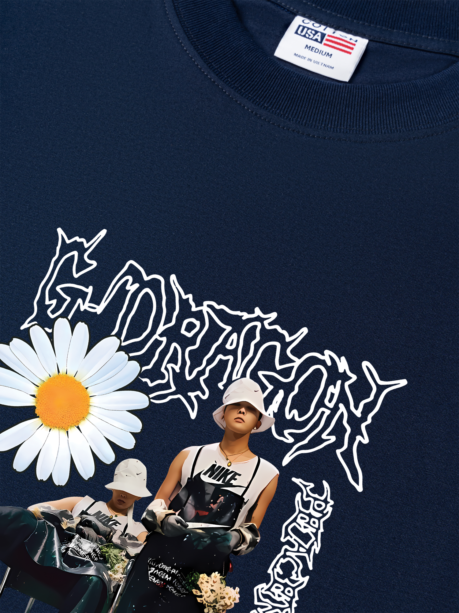 Áo Thun Relaxed Fit Idol GDragon Art