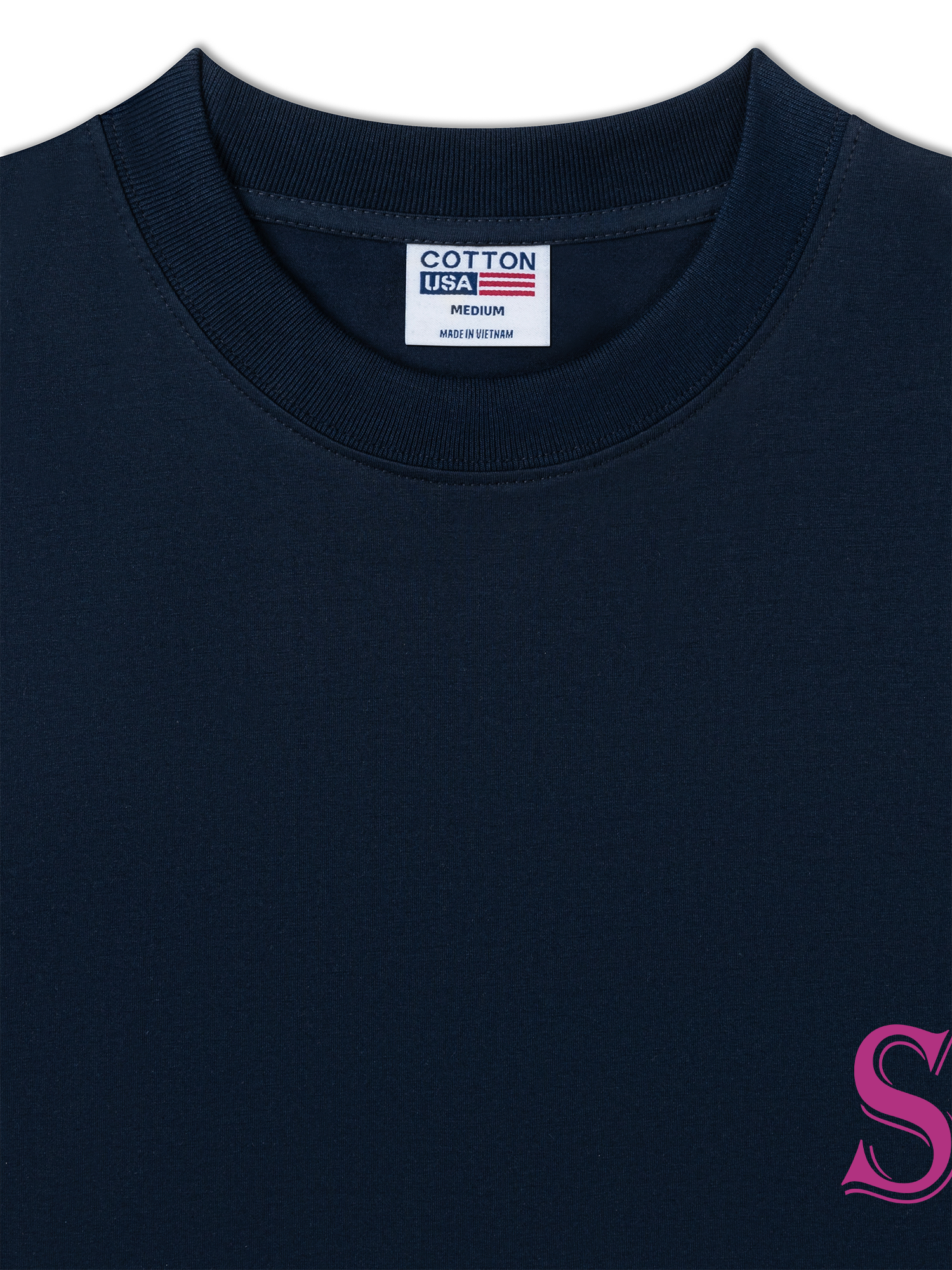 Áo Thun Relaxed Fit Baseball Pink SF