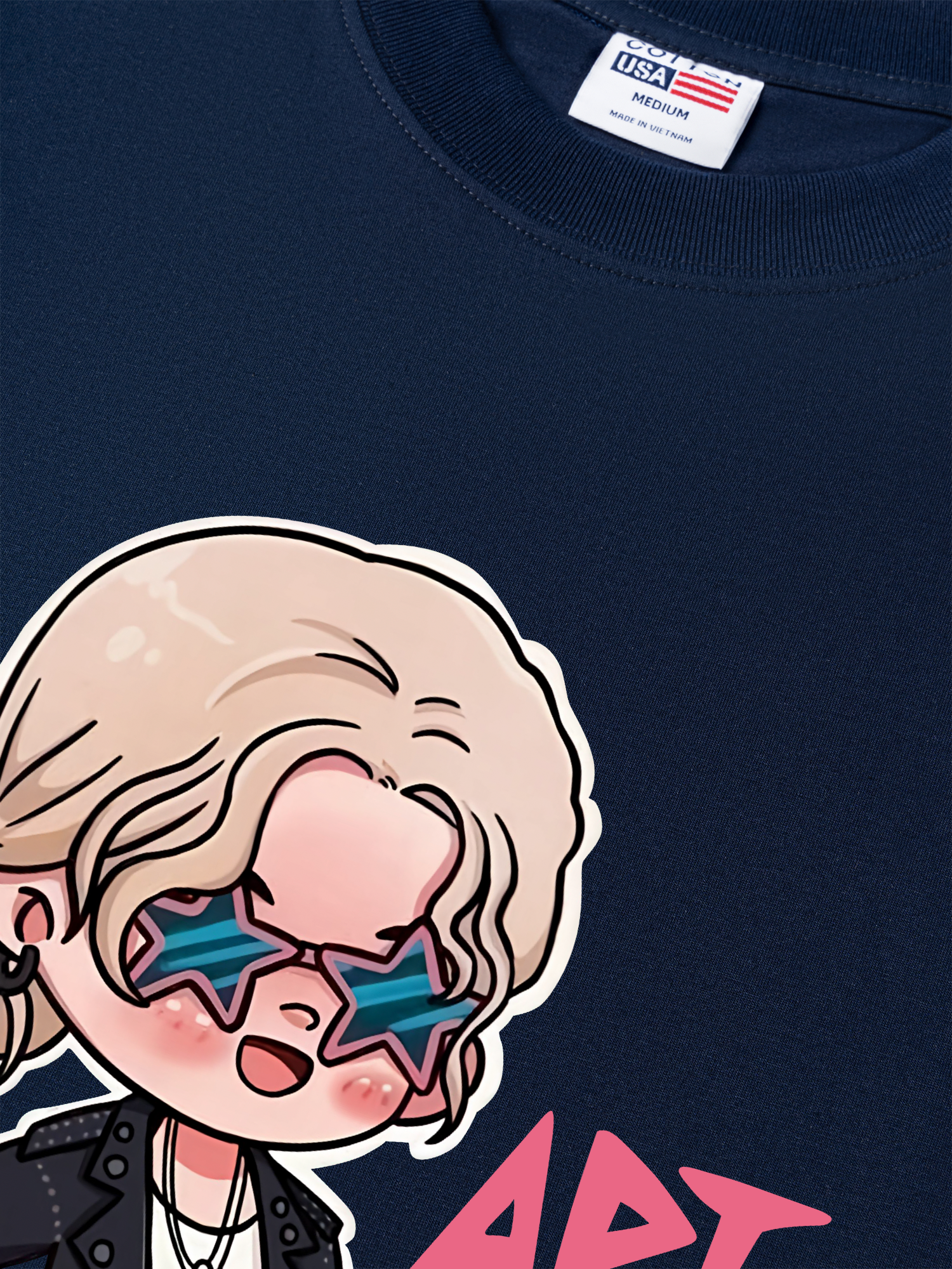 Áo Thun Relaxed Fit Idols BlackPink Roise APT