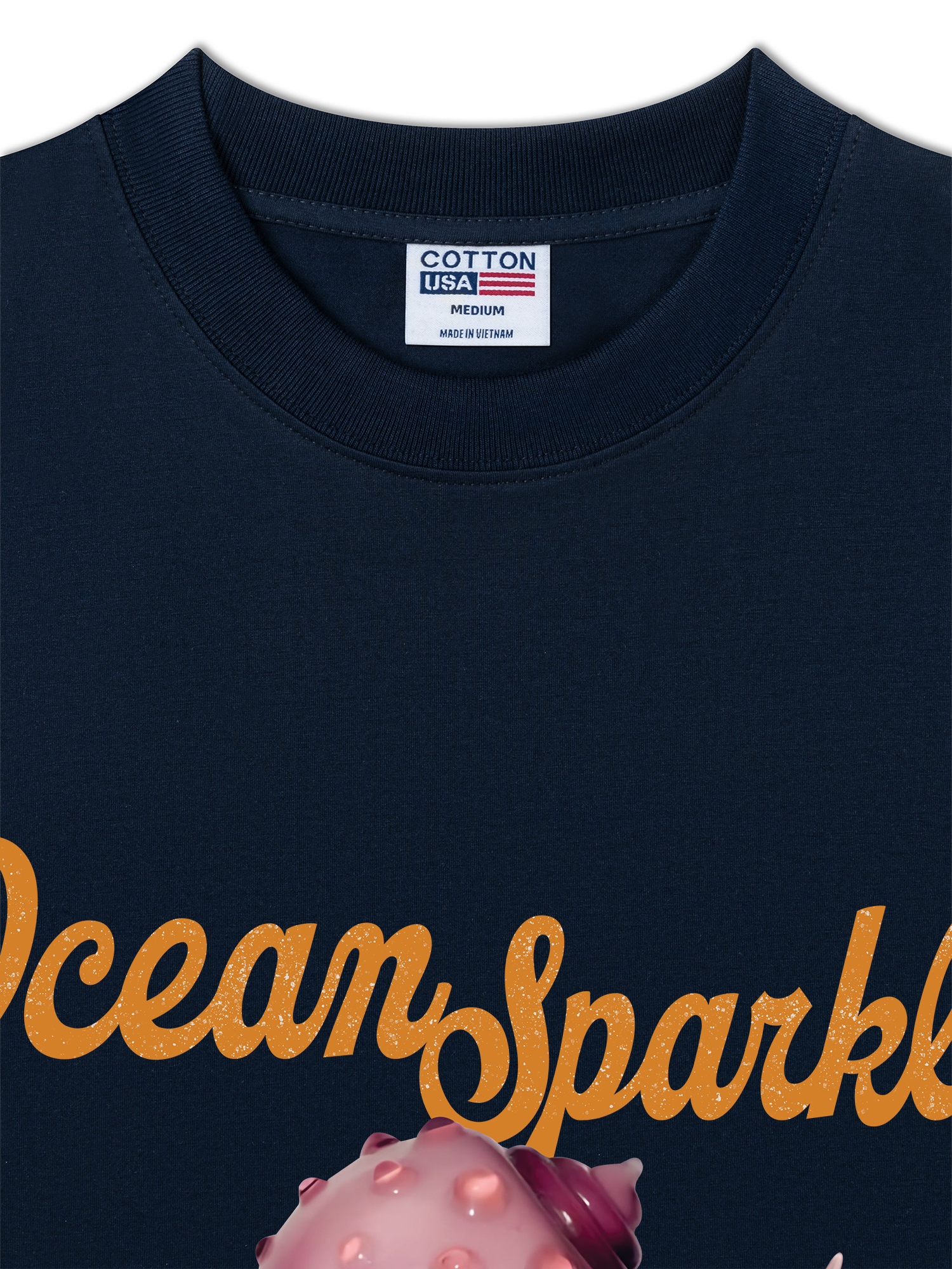 Áo Thun Relaxed Fit Bling Ocean Sparkle