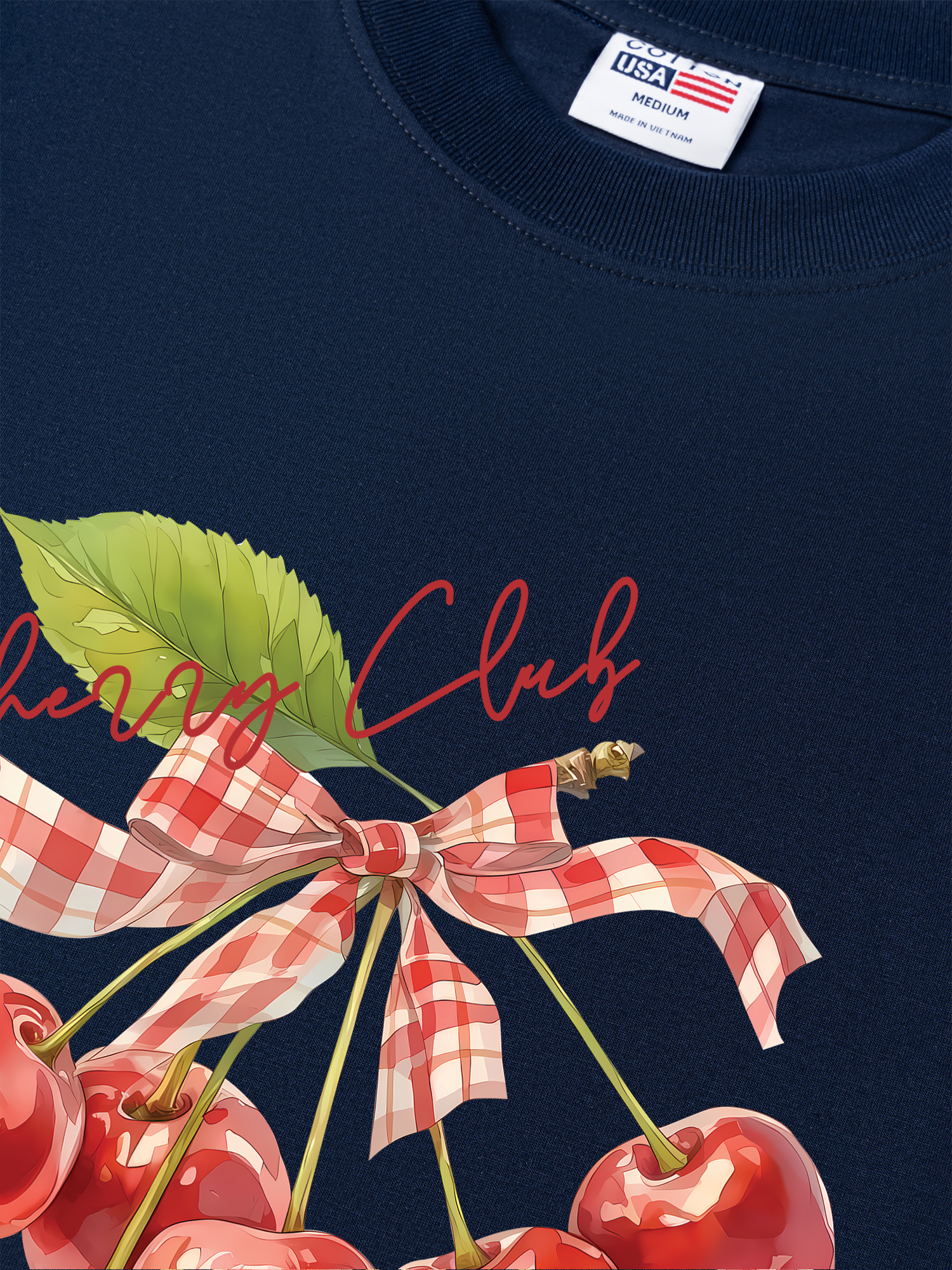 Áo Thun Relaxed Fit Cherry Red Cherry Club