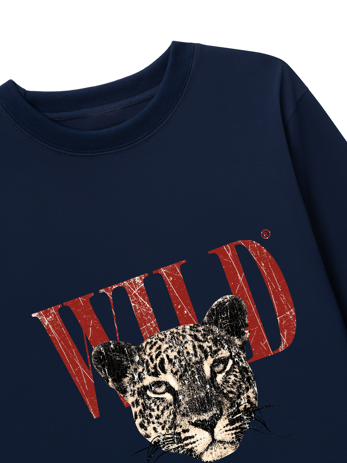 Áo Thun Dài Tay Urban Leopard Crimson Wild
