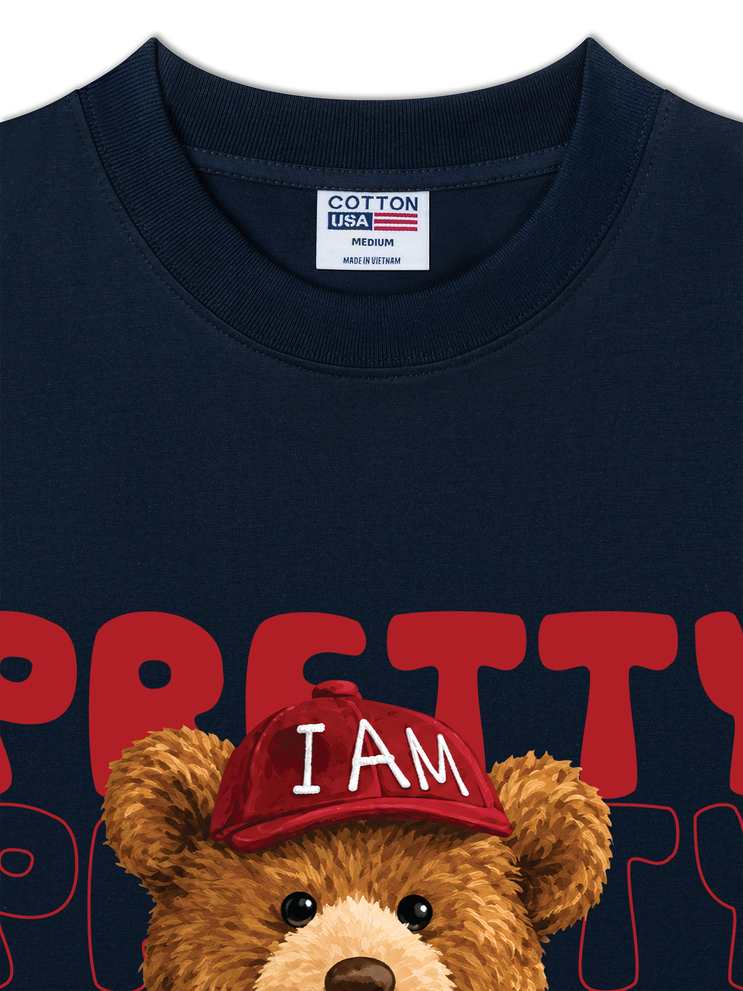 Áo Thun Relaxed Fit Bear Town Pretty Bear