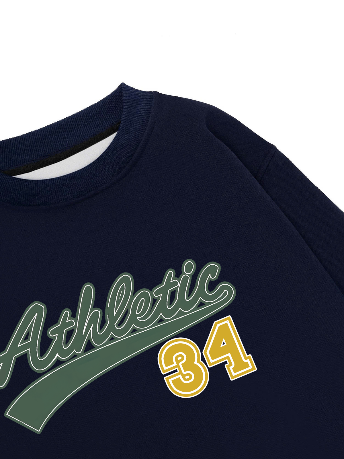 Áo Sweater Nỉ Hai Da City Athletic