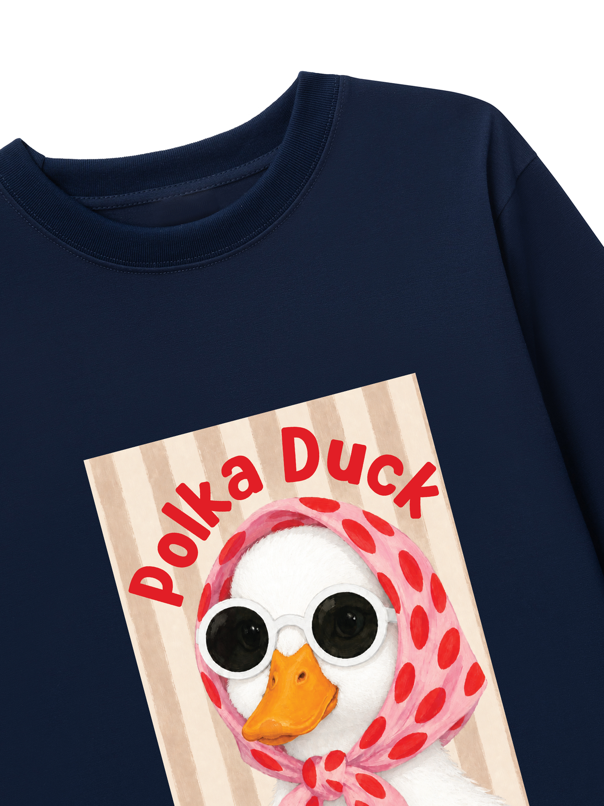 Áo Thun Dài Tay Farm Polka Duck