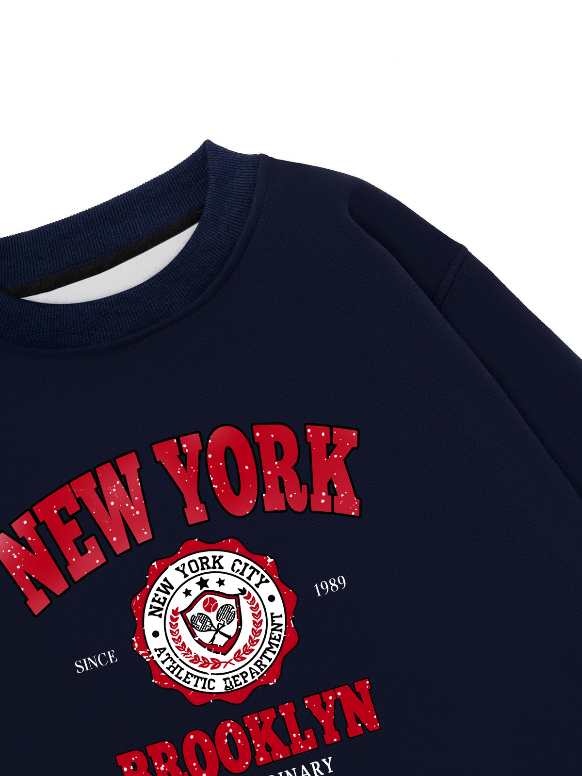 Áo Sweater Nỉ Hai Da Brooklyn