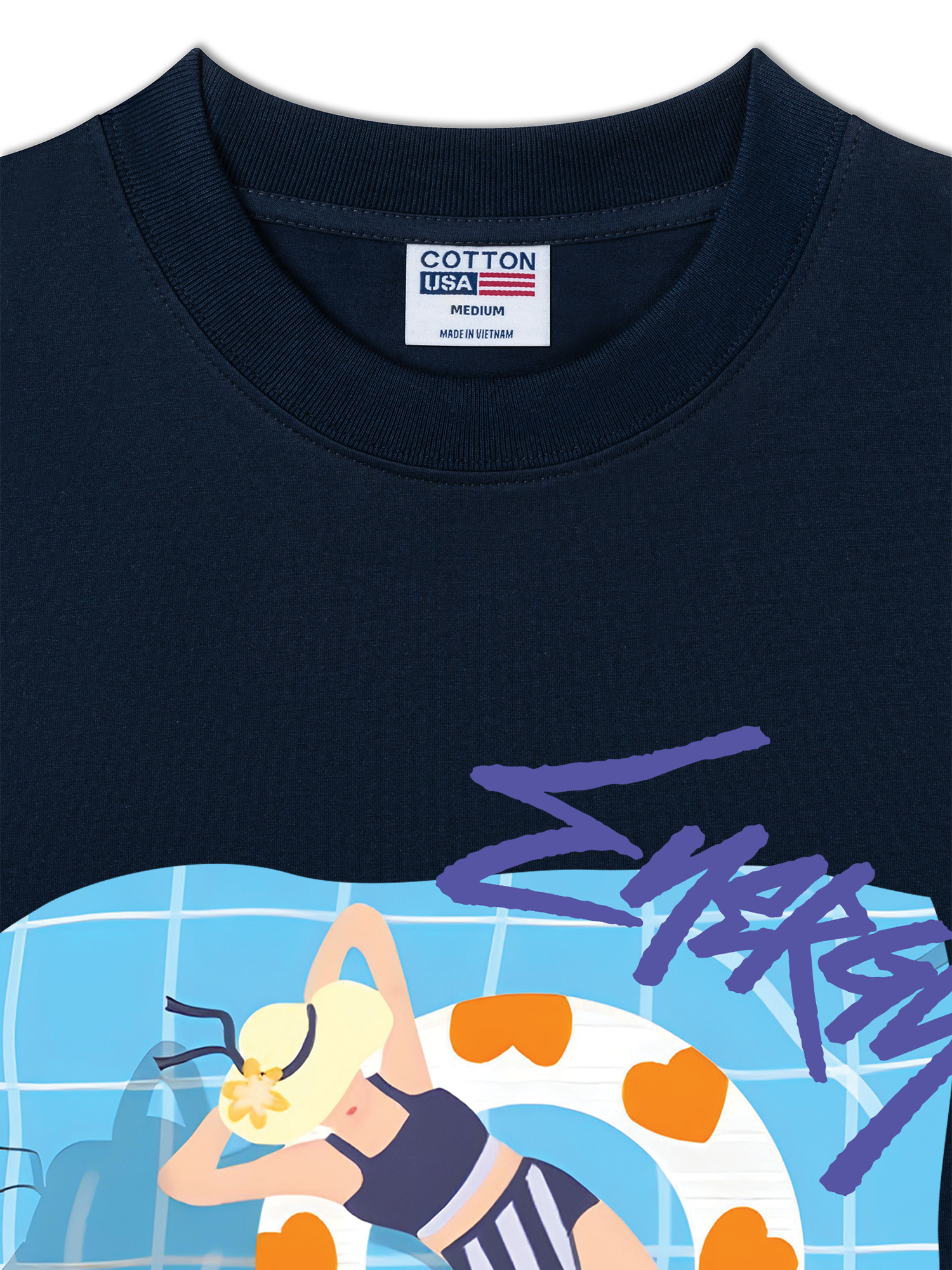 Áo Thun Relaxed Fit Energy Lazy Melt