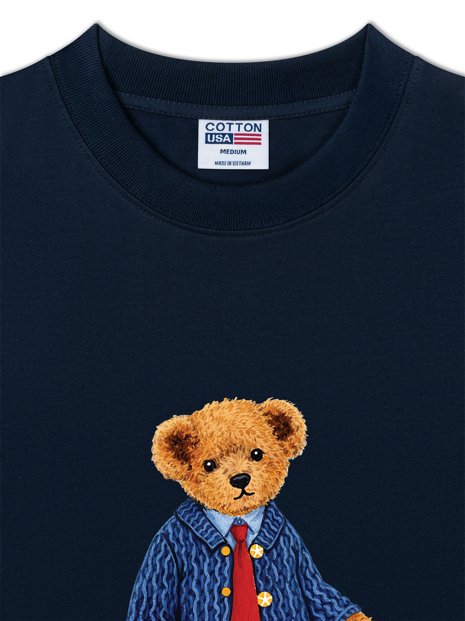 Áo Thun Relaxed Fit Soft Boy Bear