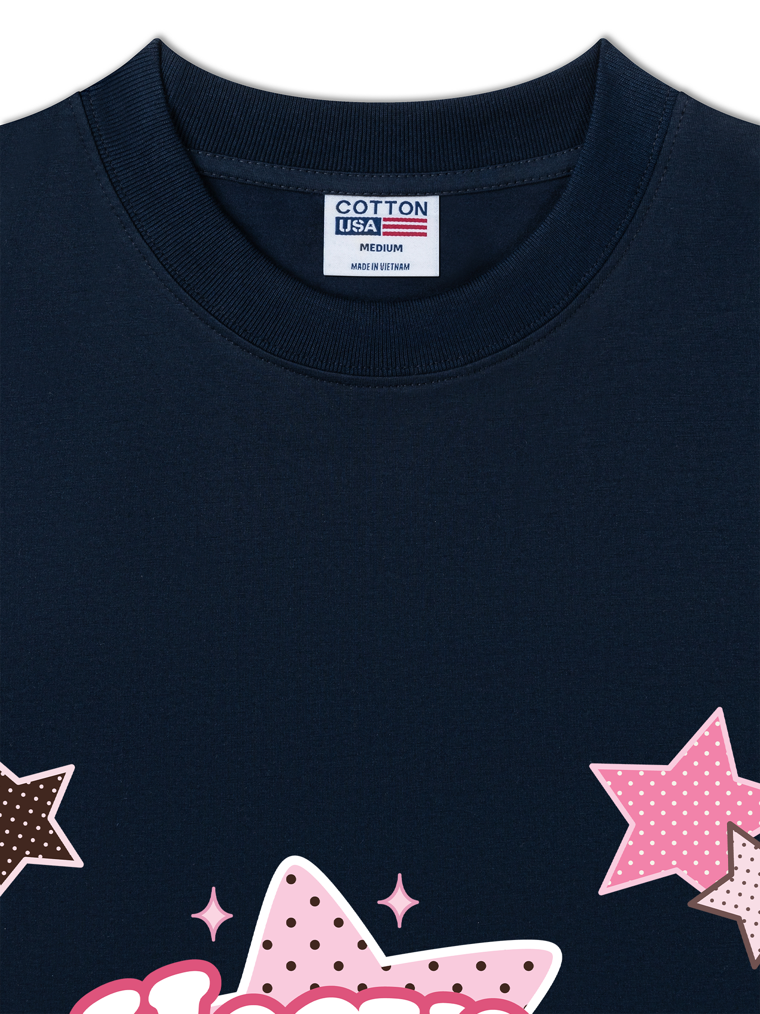 Áo Thun Relaxed Fit Dotty Mood Heaven Star Club