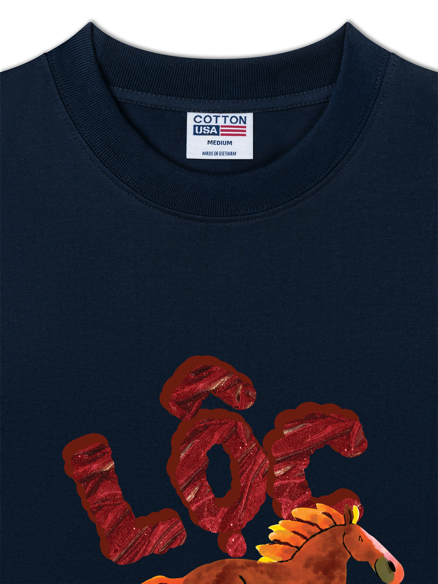 Áo Thun Relaxed Fit Tết Bính Ngọ - LỘC