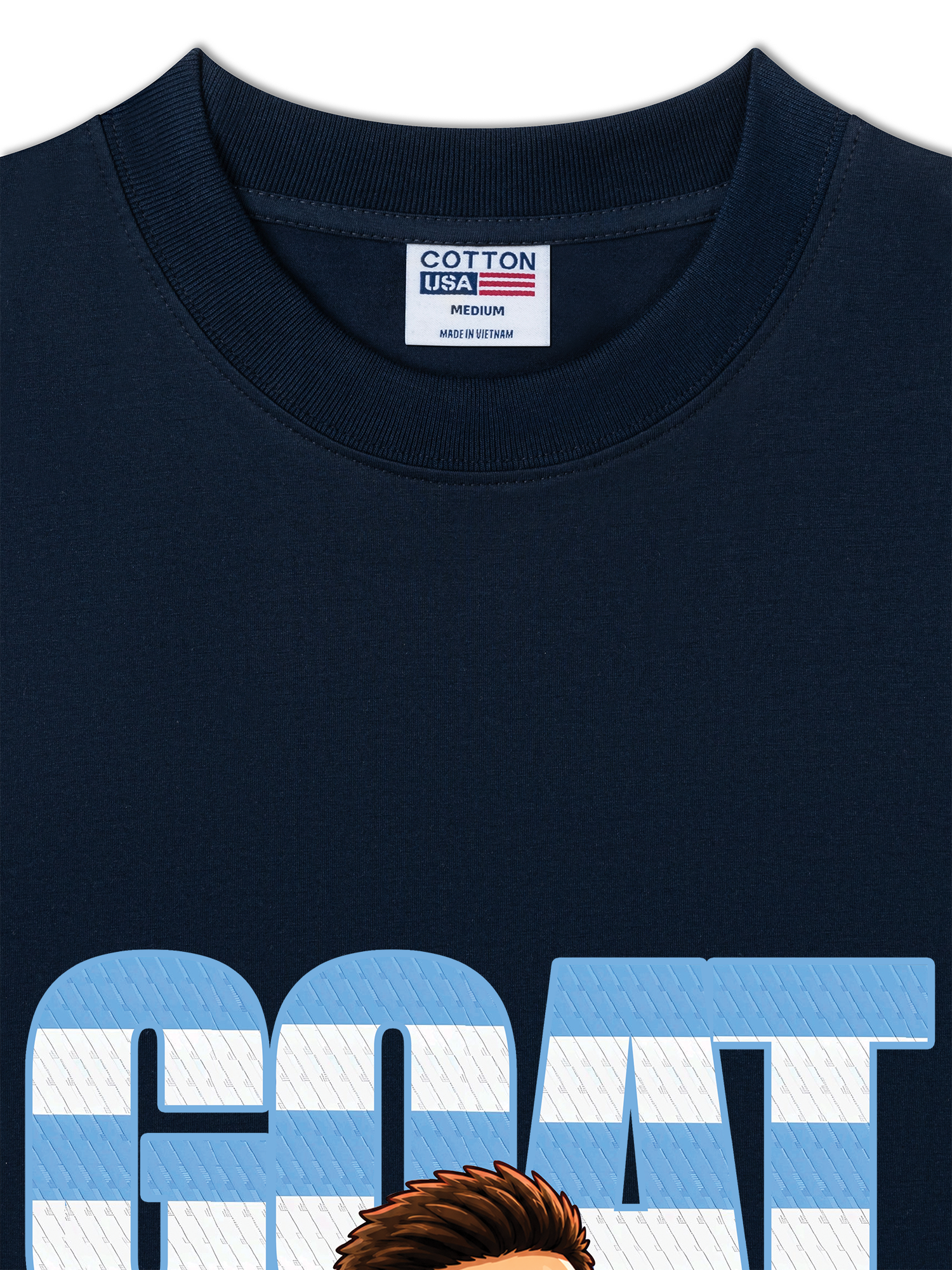 Áo Thun Relaxed Fit Goat The Legend