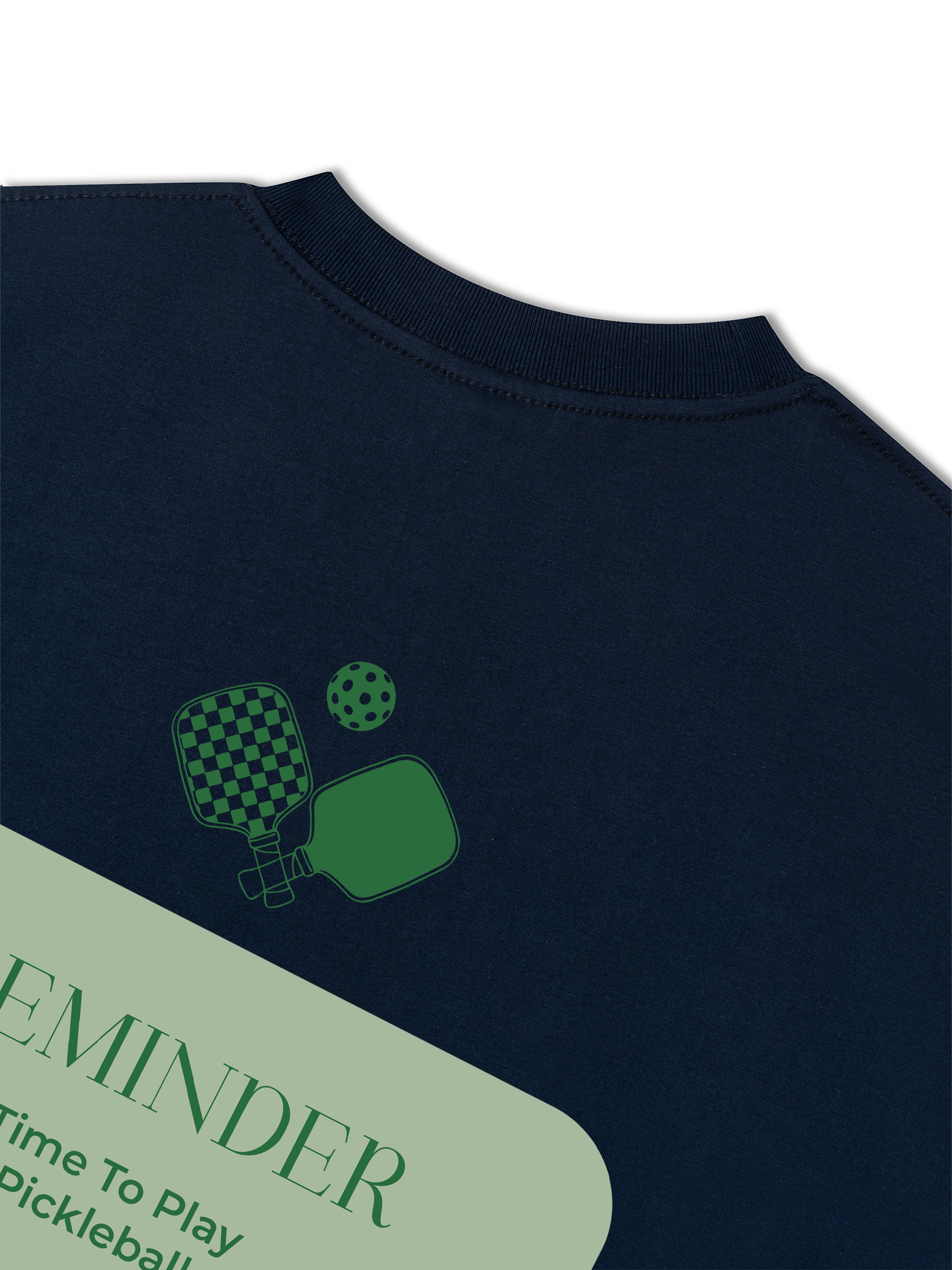 Áo Thun Relaxed Fit Reminder Time To Play Pickleball