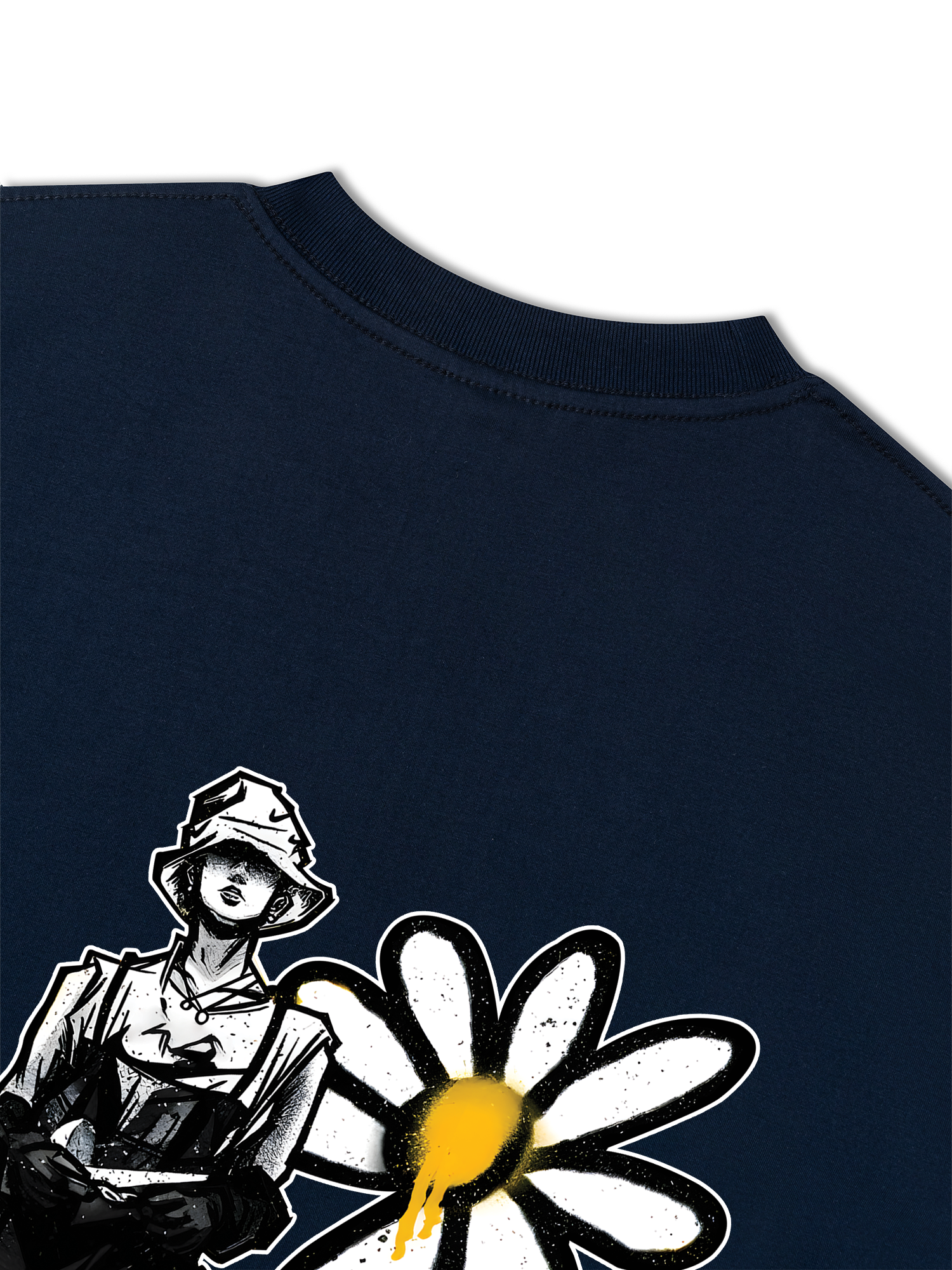 Áo Thun Relaxed Fit Floral X GD Art Daisy