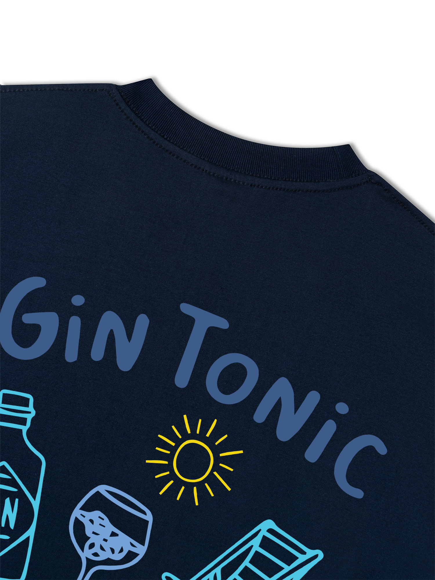 Áo Thun Relaxed Fit Gin Tonic Beach Club
