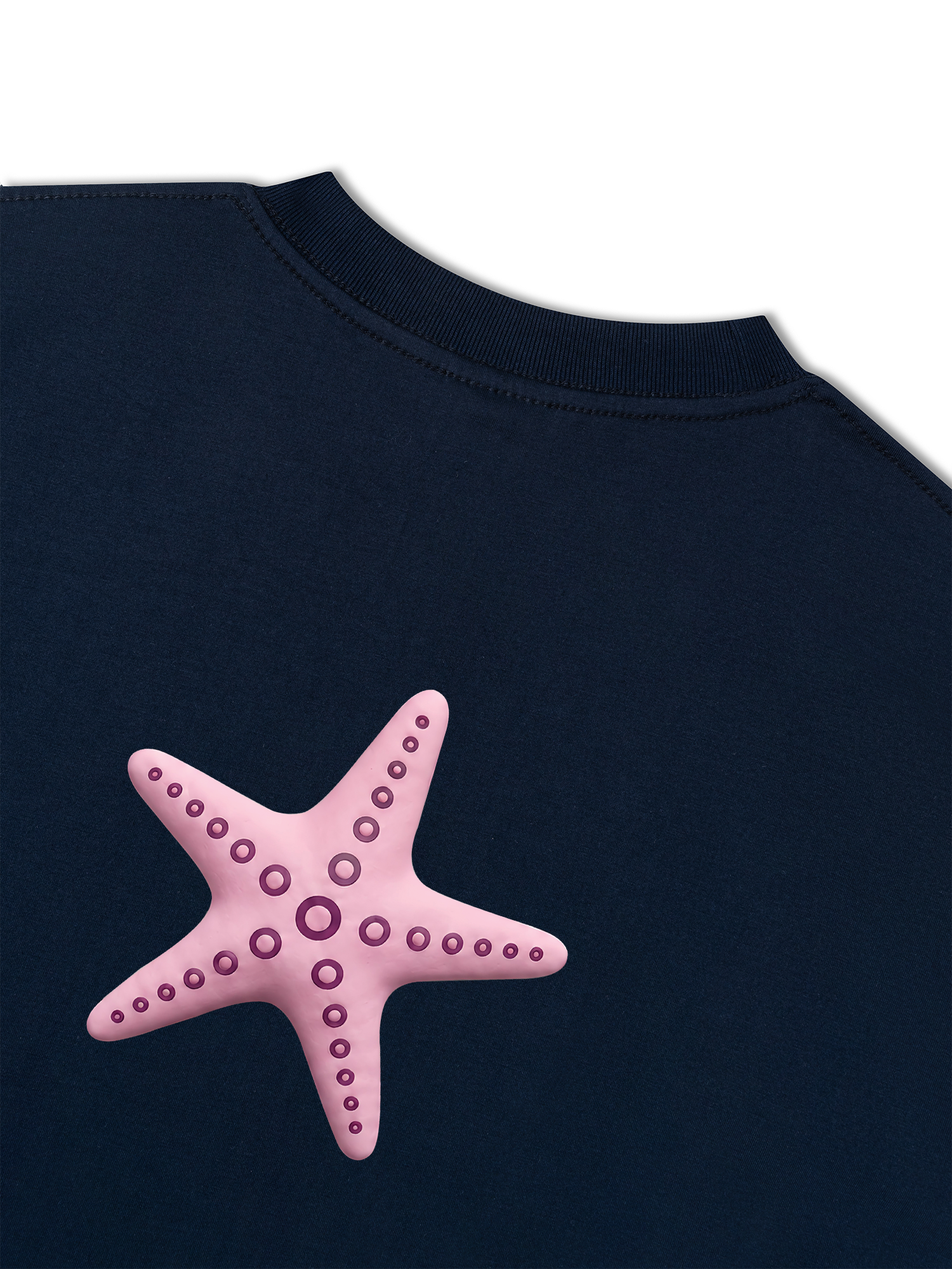 Áo Thun Relaxed Fit Inside Ocean Pink StarFish