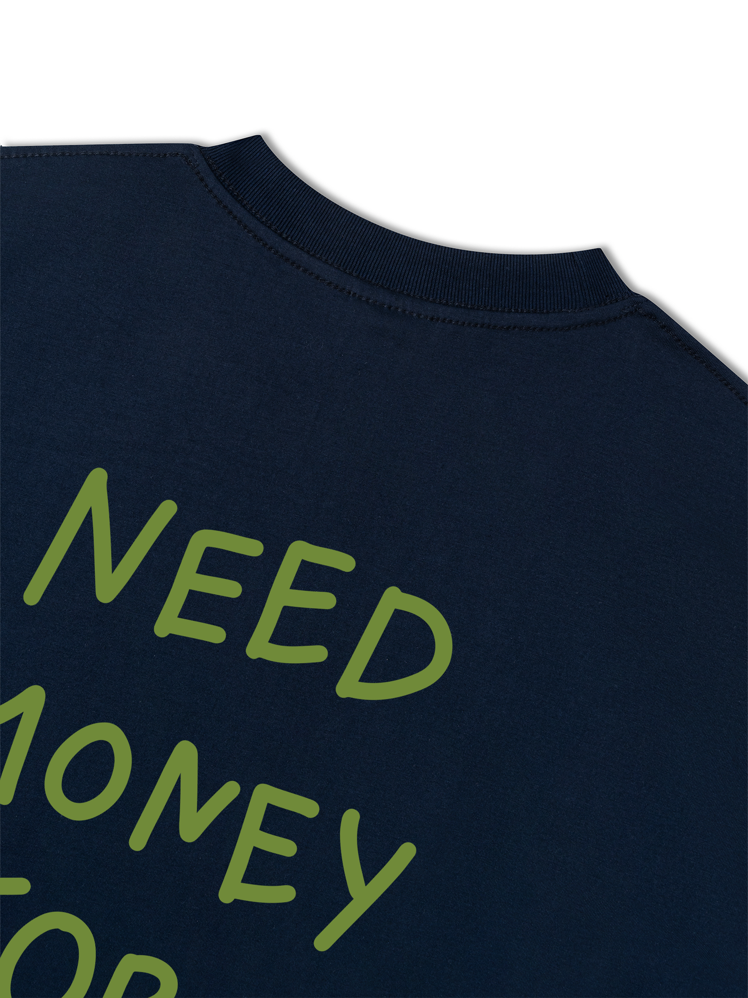 Áo Thun Relaxed Fit Daily Cup Need Money For Matcha