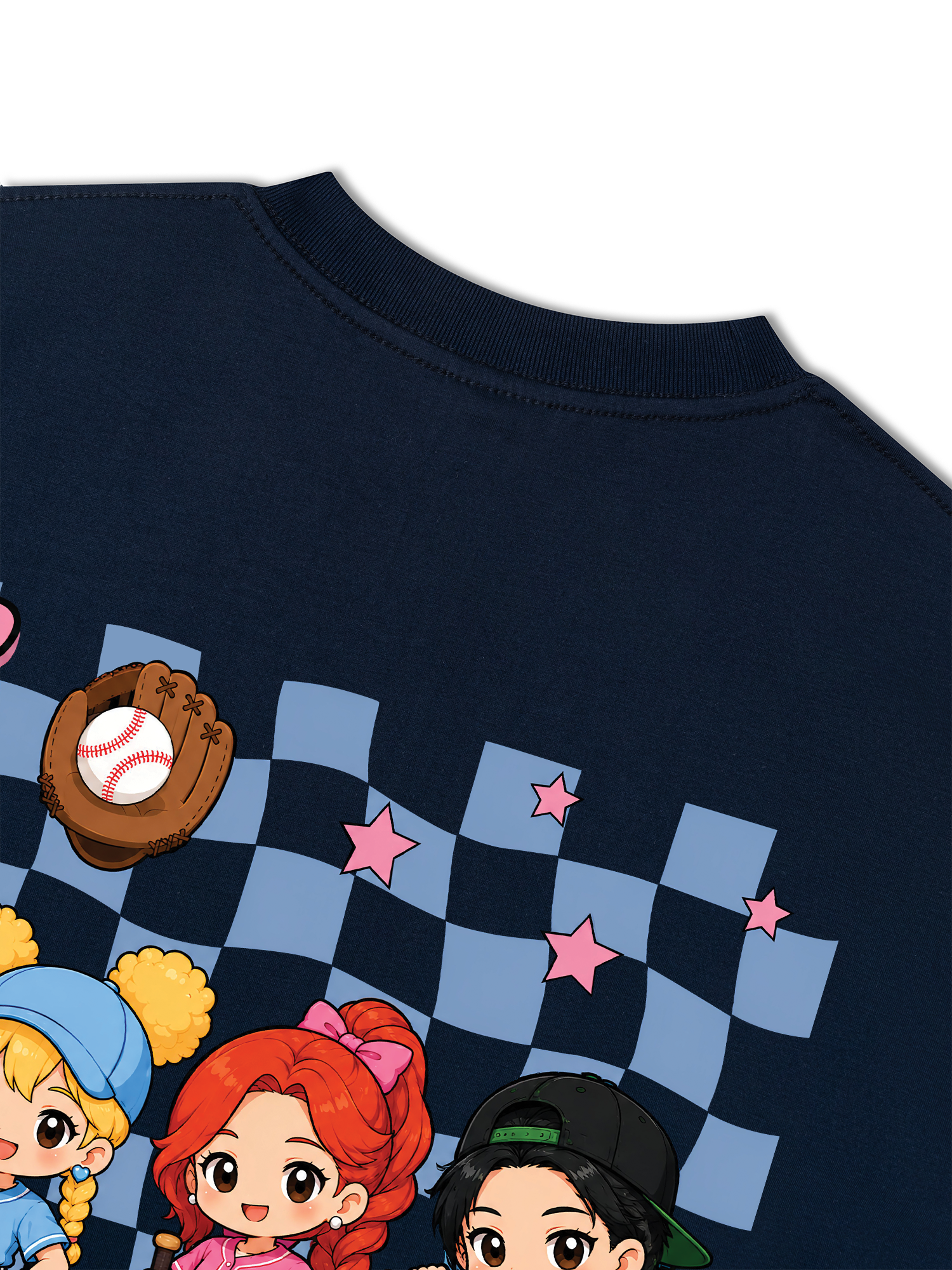 Áo Thun Relaxed Fit Baseball Boston PowerGirl