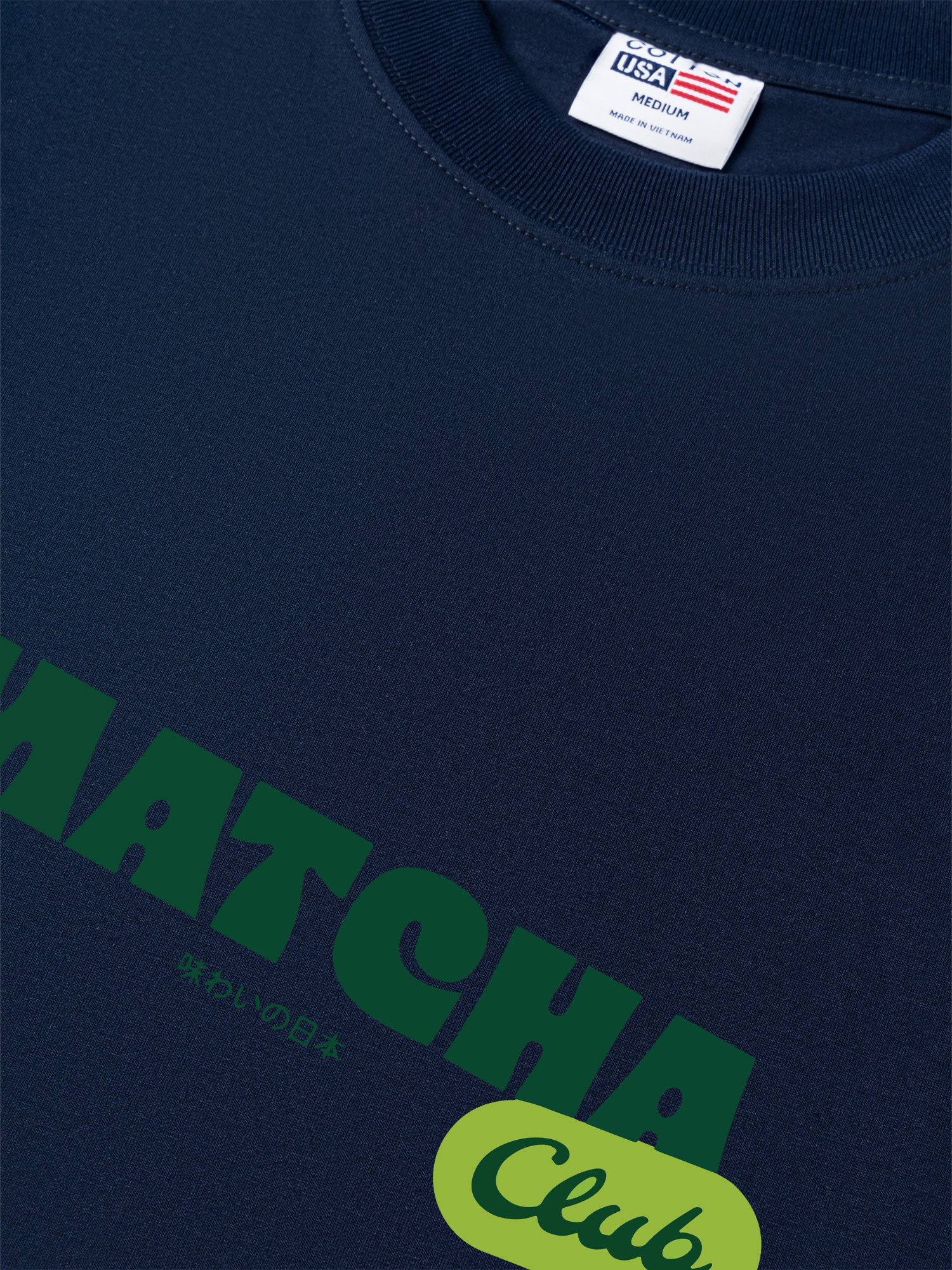 Áo Thun Relaxed Fit Daily Cup Matcha Club