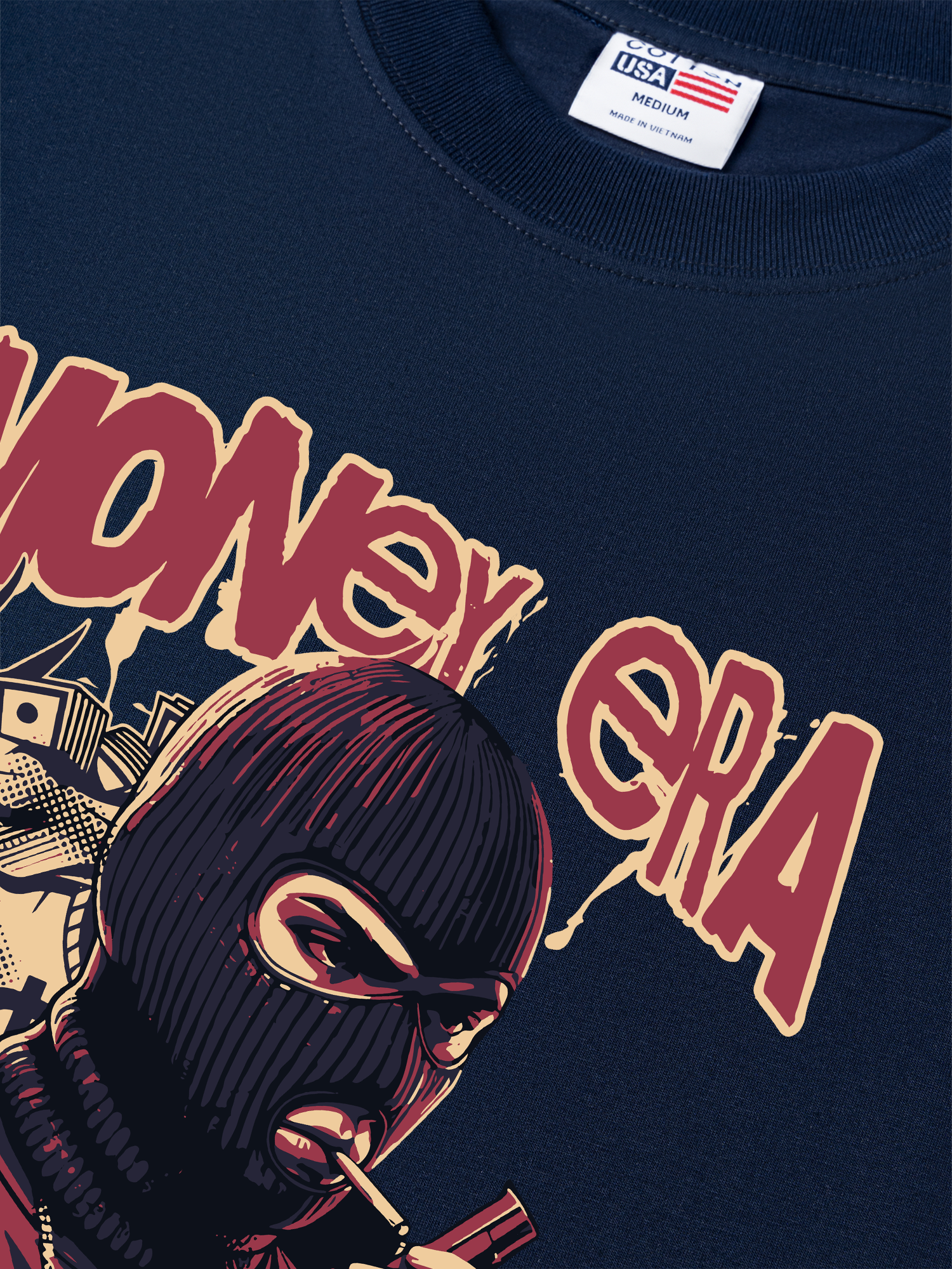 Áo Thun Relaxed Fit Money Era No Rules