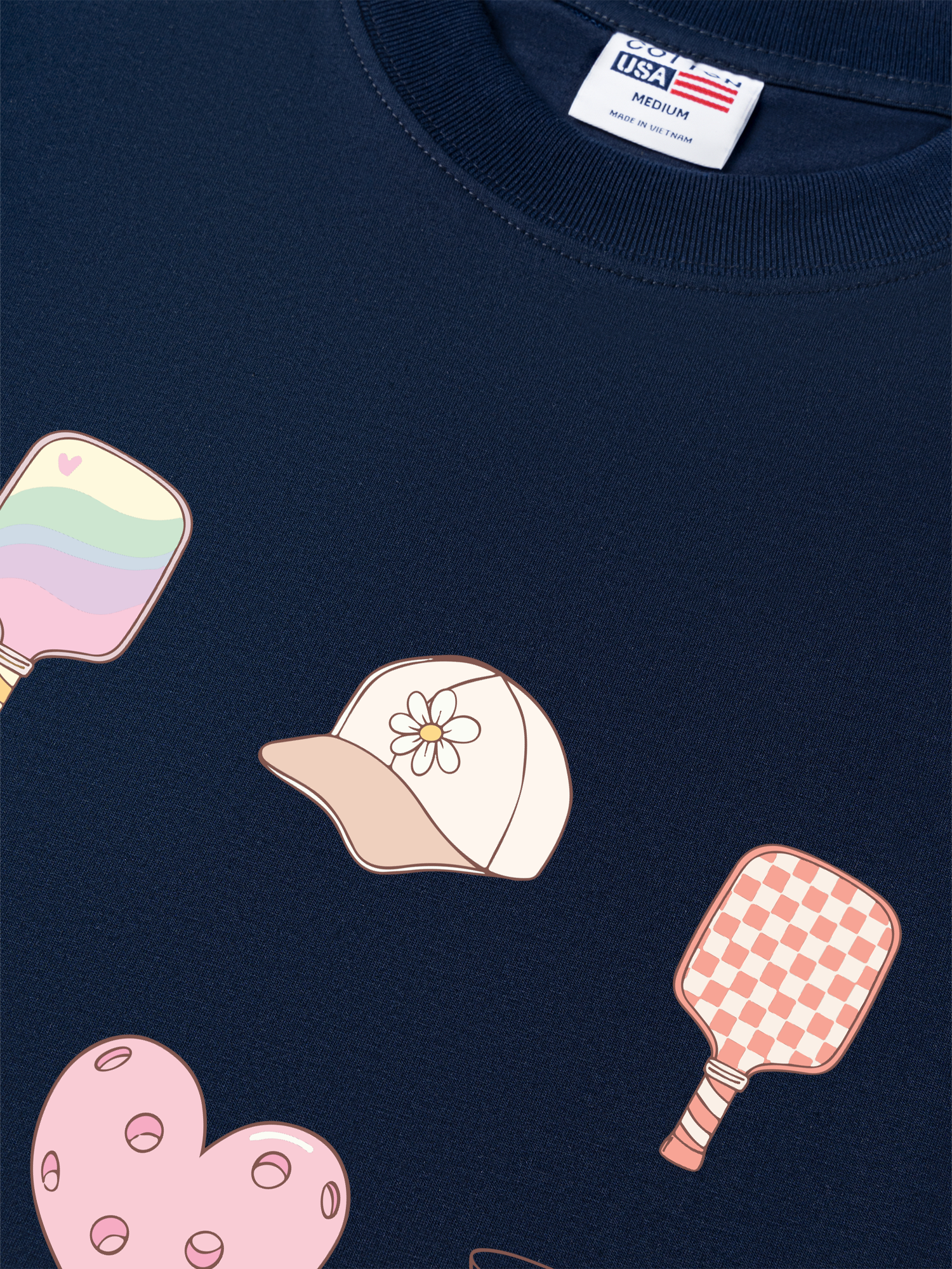 Áo Thun Relaxed Fit Pickleball Mood