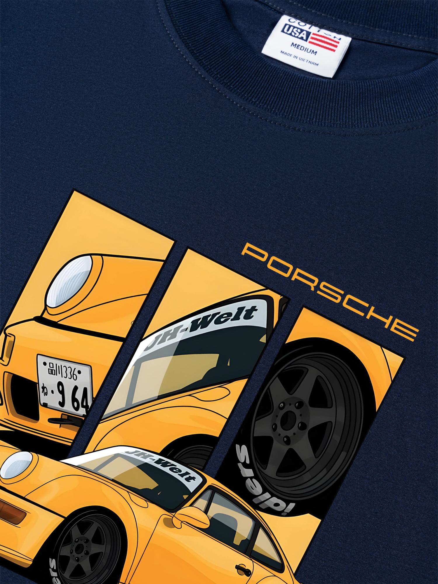 Áo Thun Relaxed Fit PORSCHE JH-Welt