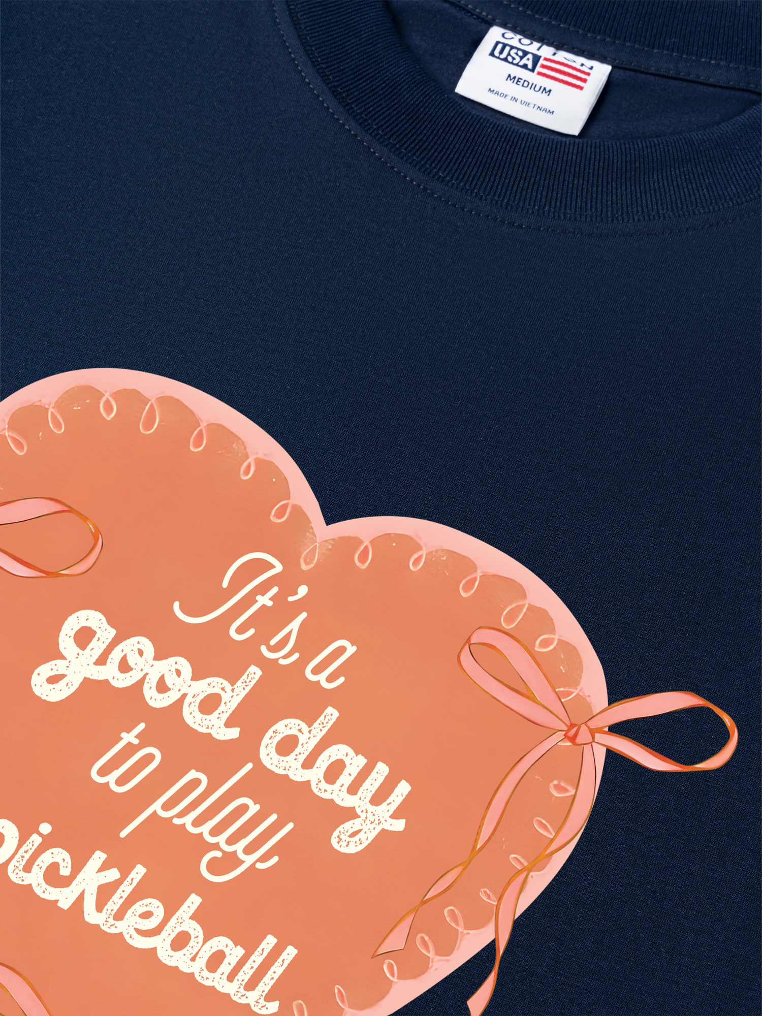 Áo Thun Relaxed Fit Pickleball Good Day To Play Pickleball