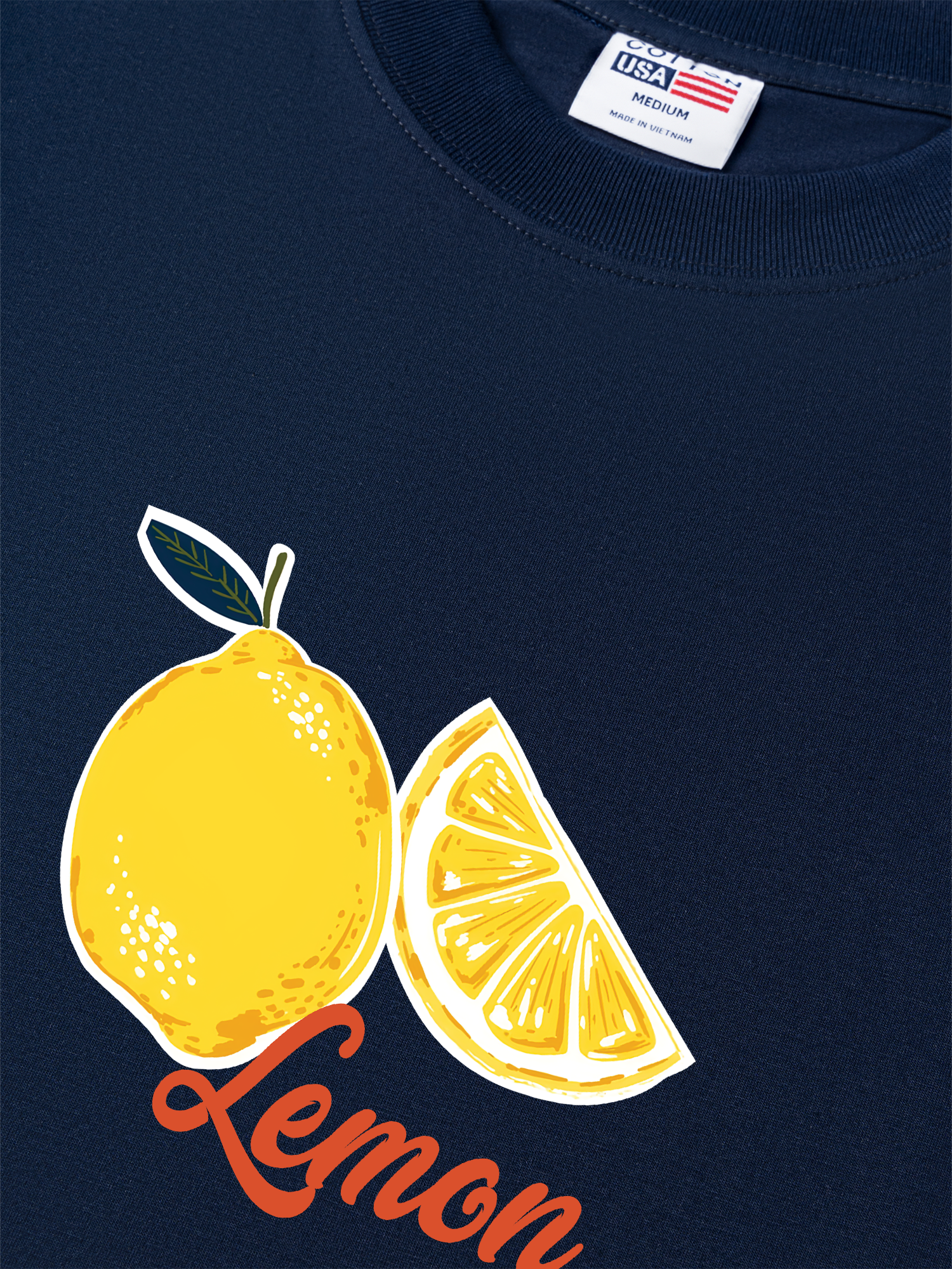 Áo Thun Relaxed Fit Tropical Citrus fruit