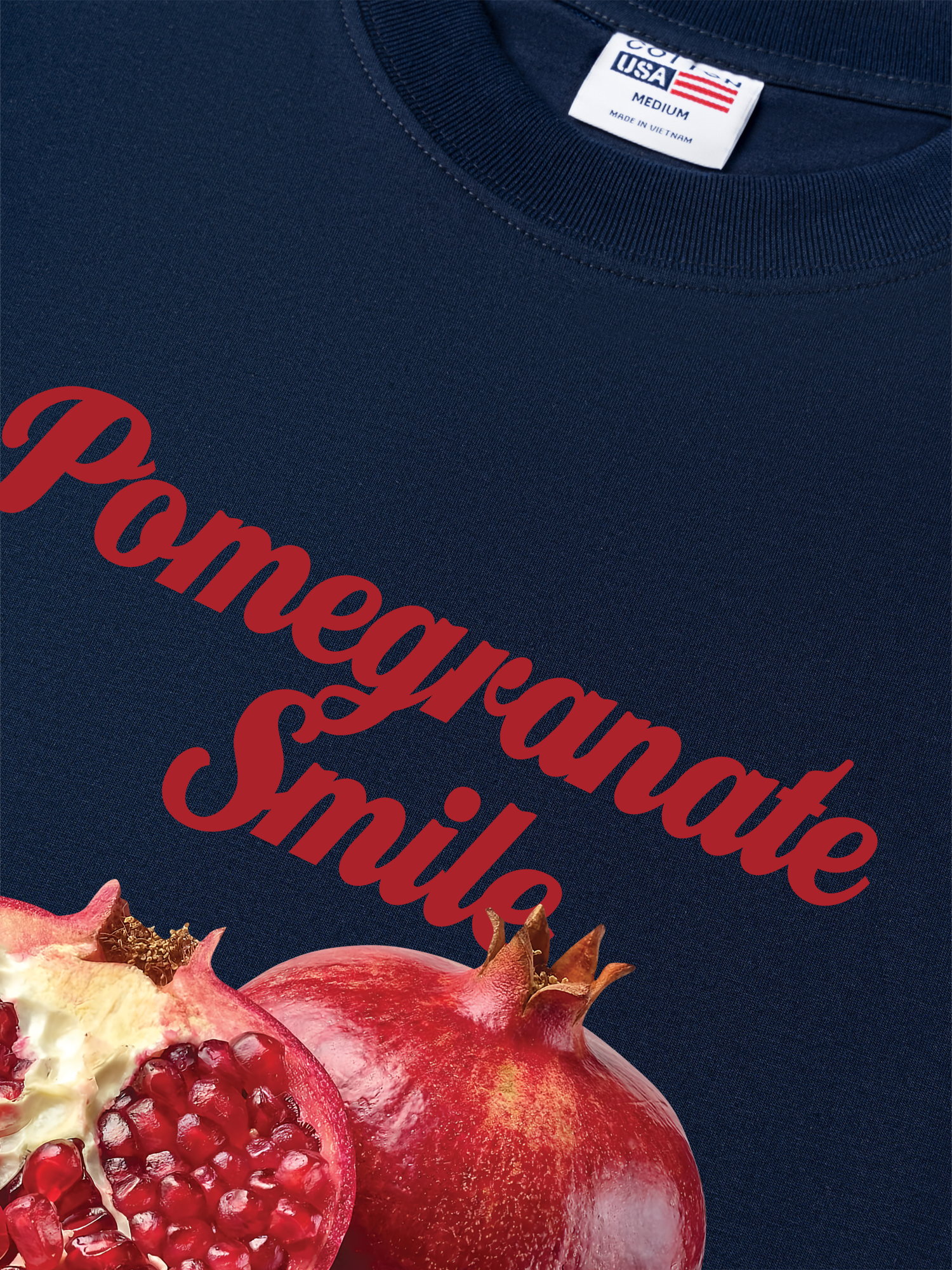 Áo Thun Relaxed Fit Tropical Pomegranate Smile