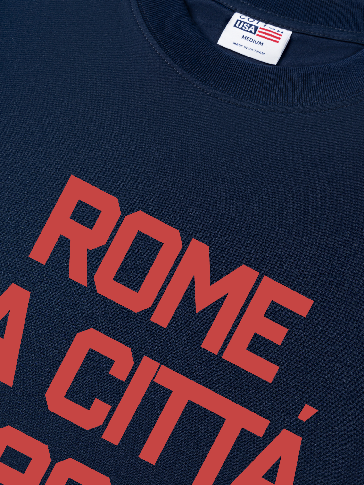 Áo Thun Relaxed Fit City Rome La Citta