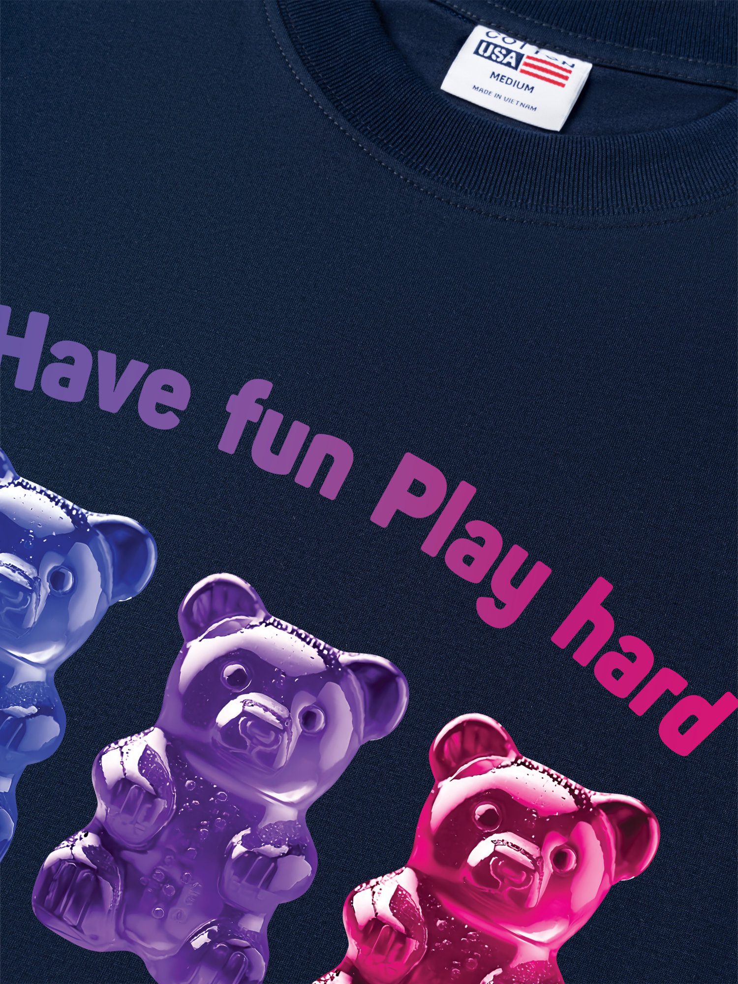 Áo Thun Relaxed Fit Have Fun Play Hard