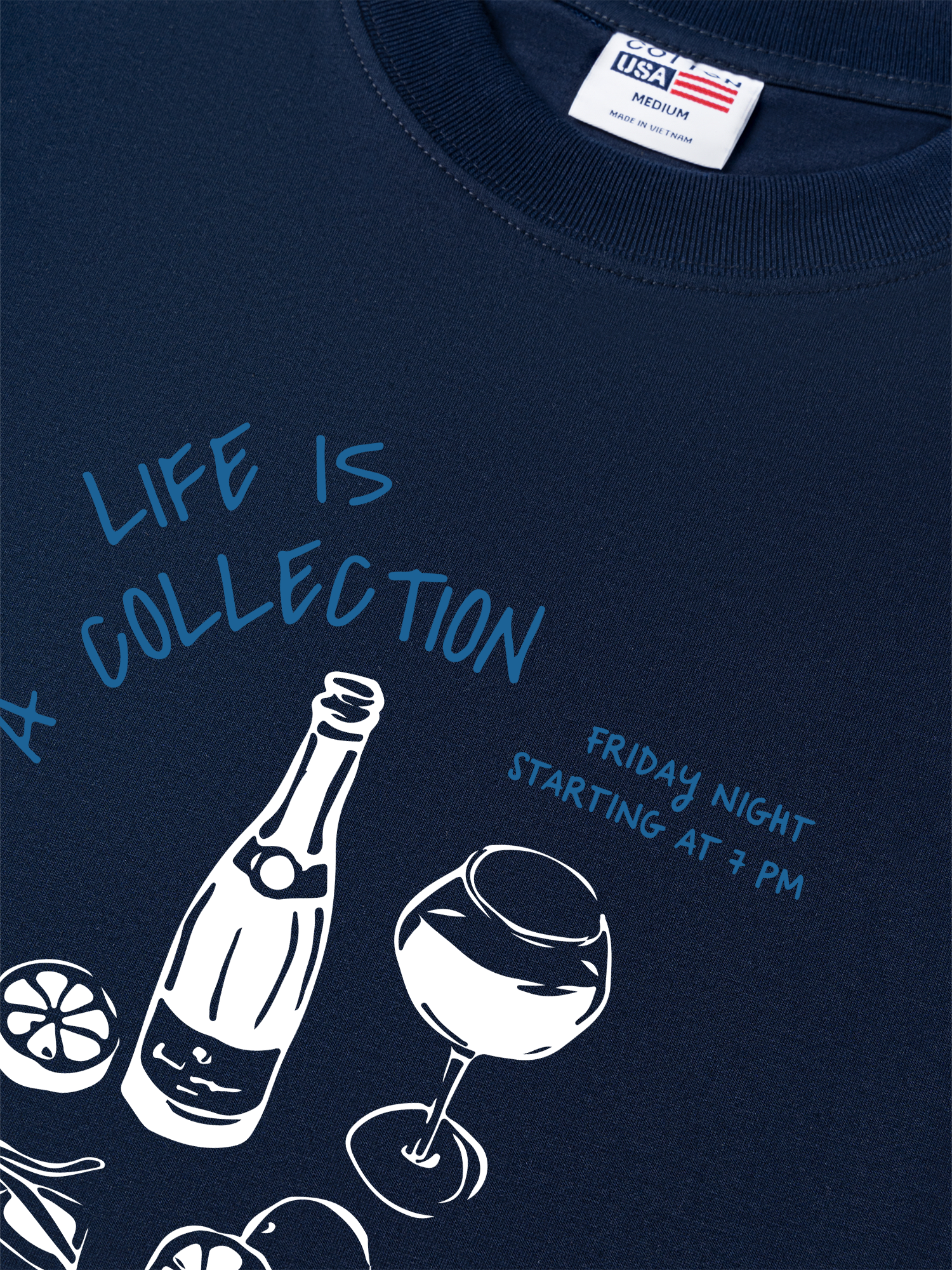 Áo Thun Relaxed Fit Life Is A Collection