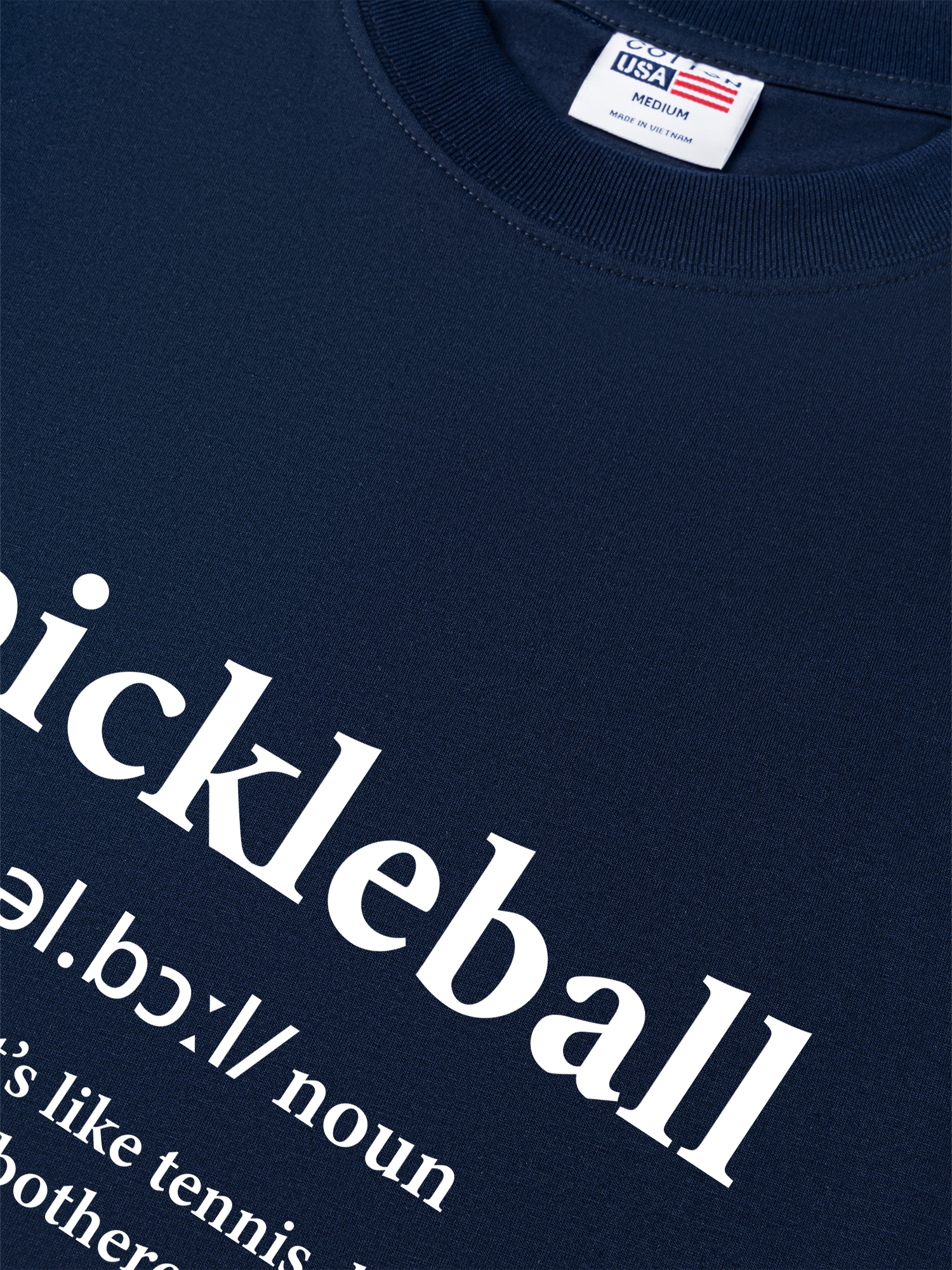 Áo Thun Relaxed Fit Pickleball Dictionary