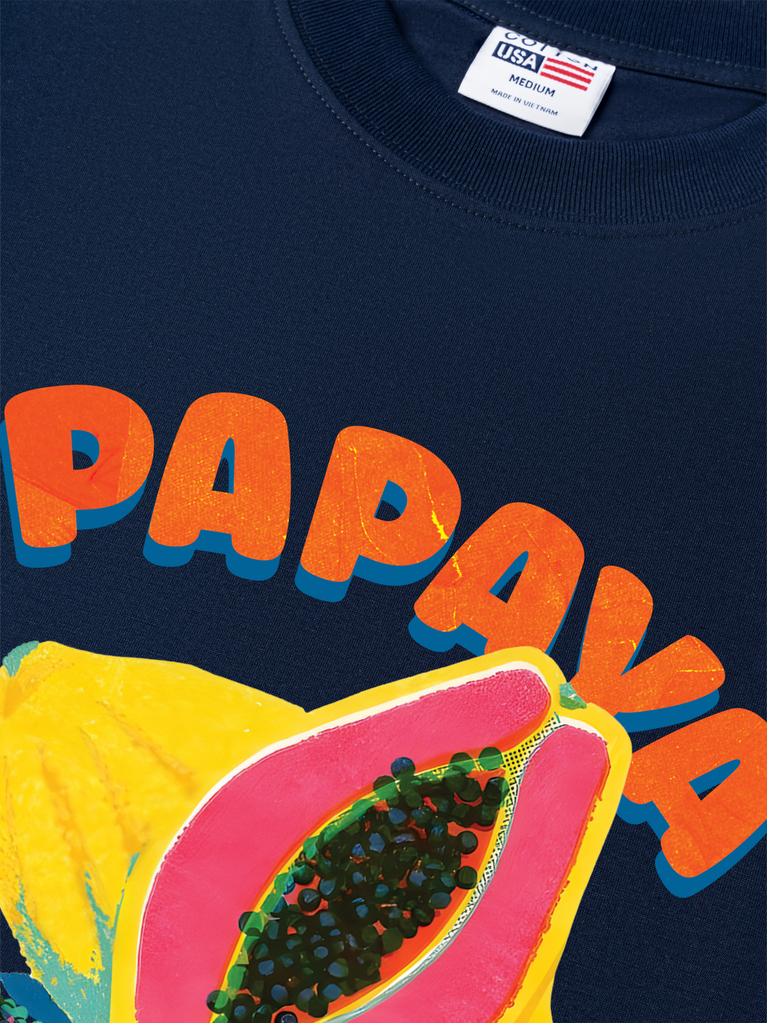 Áo Thun Relaxed Fit Tropical Papaya