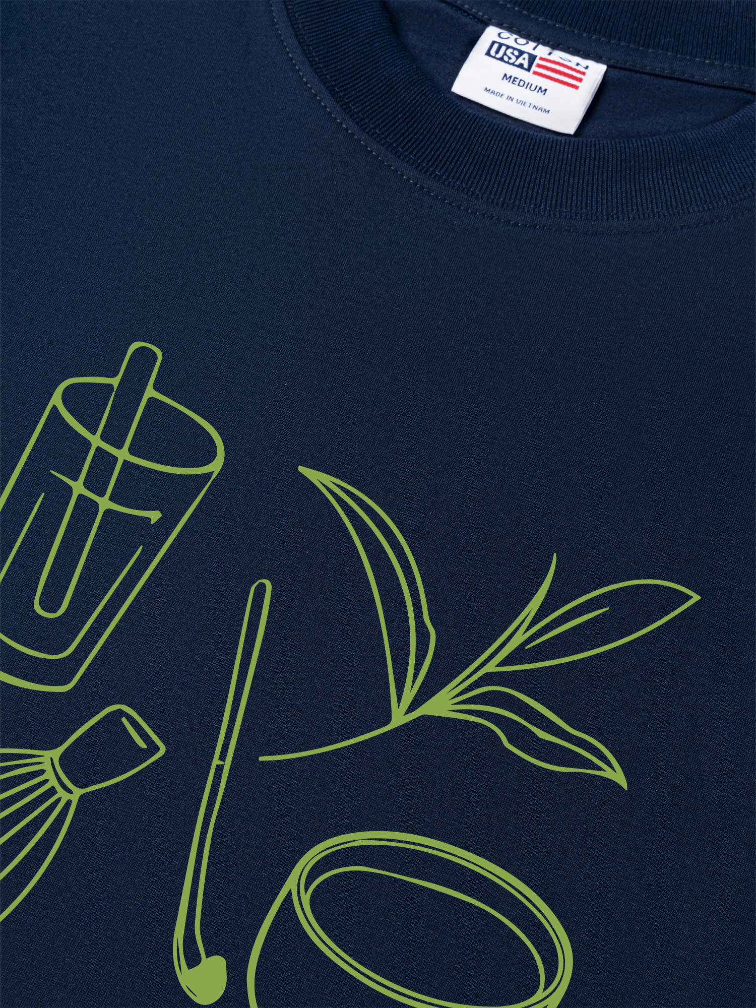 Áo Thun Relaxed Fit Daily Cup Matcha Club