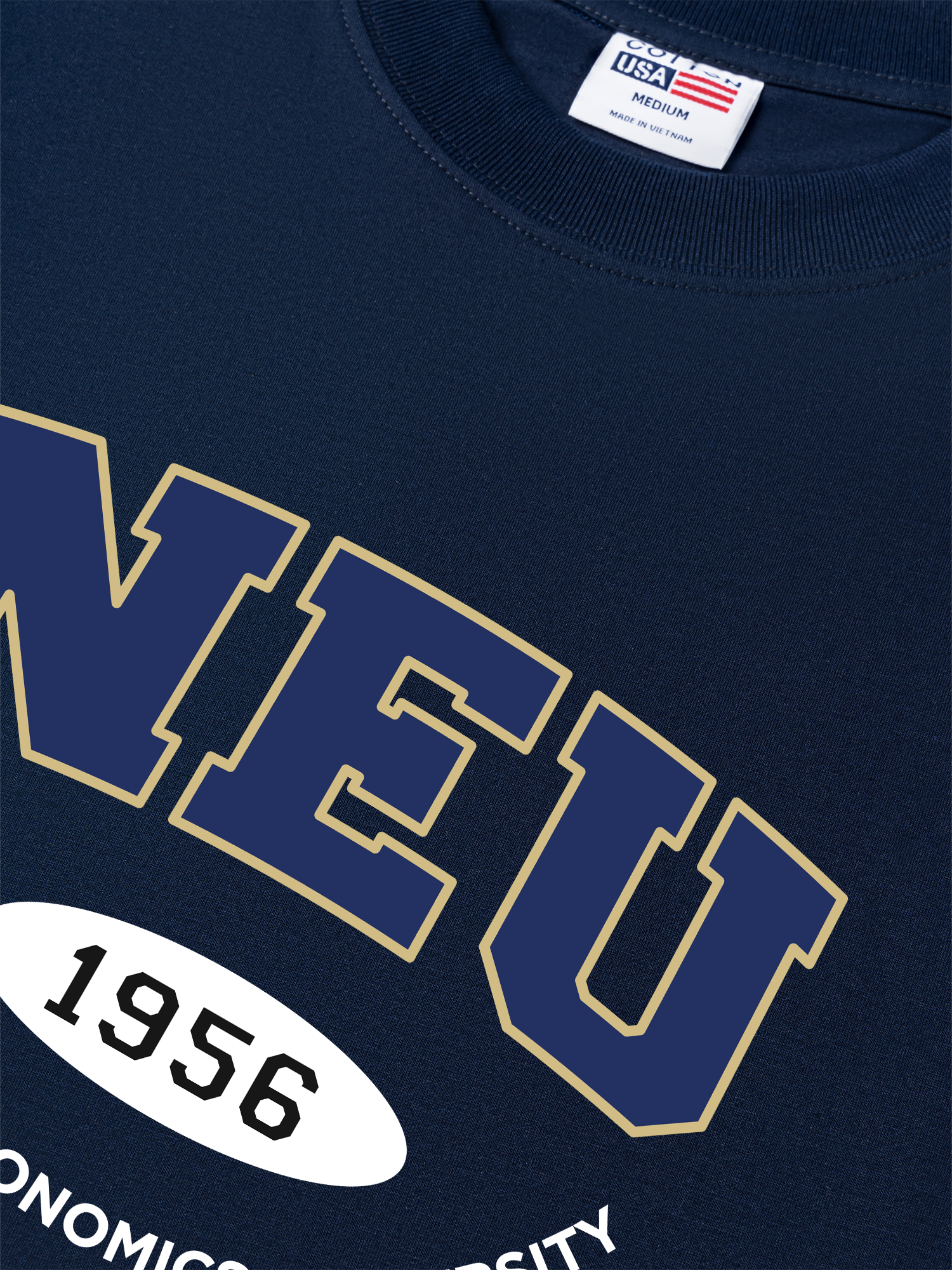 Áo Thun Relaxed Fit NEU - National Economics University